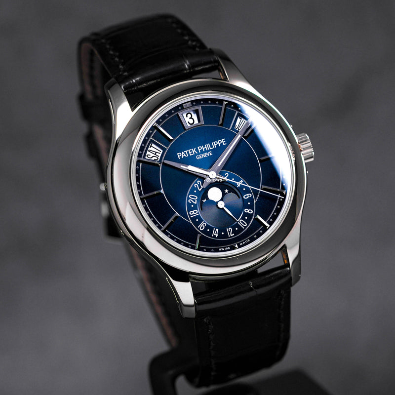 COMPLICATIONS 5205G WHITEGOLD ANNUAL CALENDAR MOONPHASE BLUE DIAL (2021)