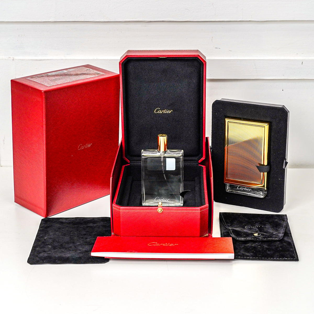 PARFUM GOLD CASE WITH SPARE
