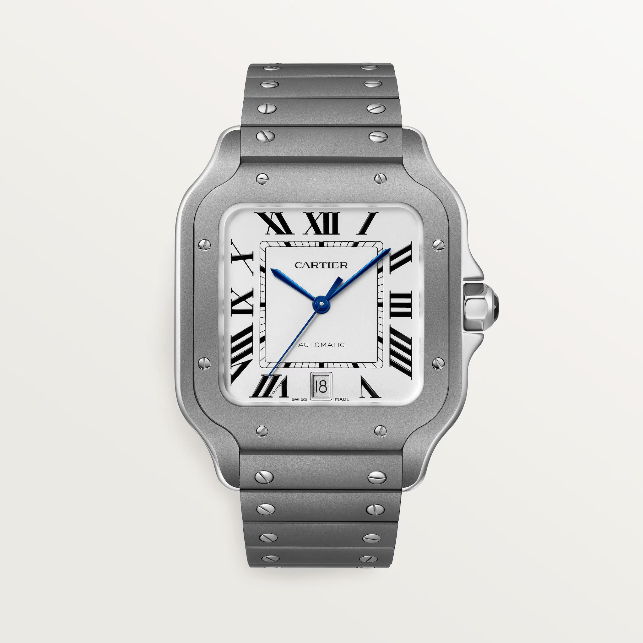 SANTOS L TITANIUM SILVER DIAL (2026)