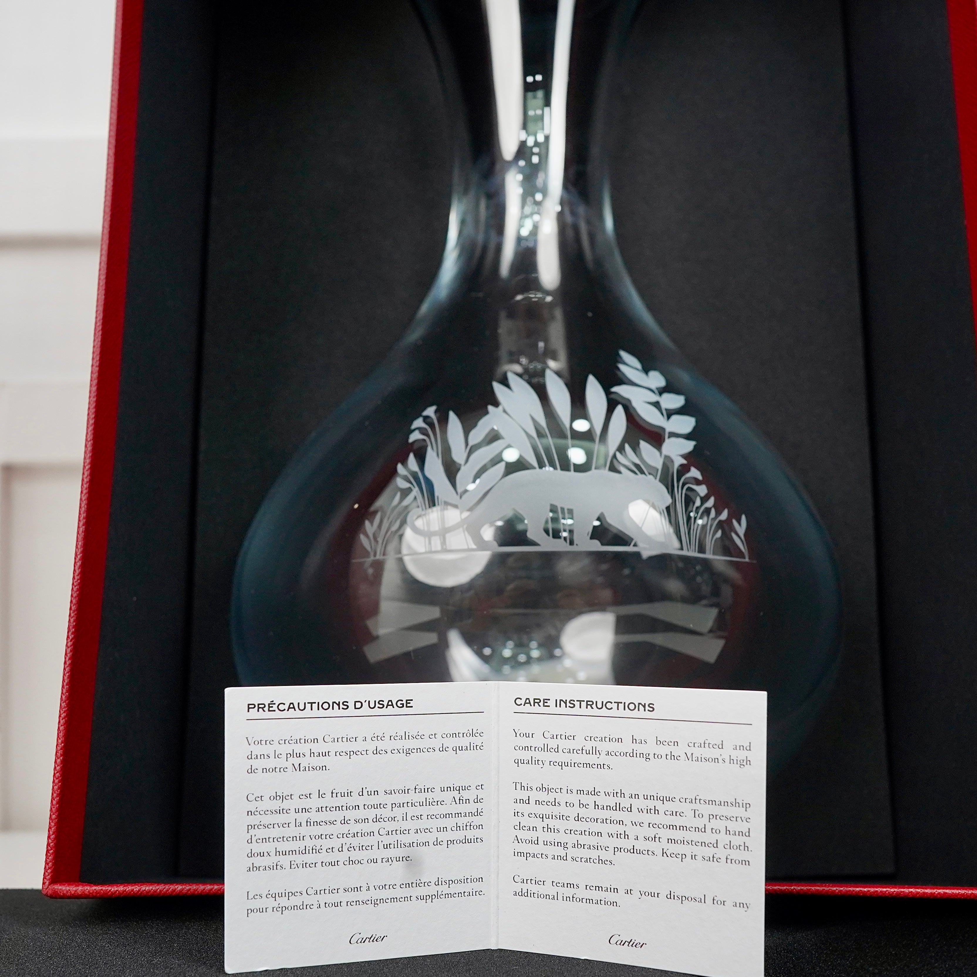 WINE DECANTERS PANTHERE