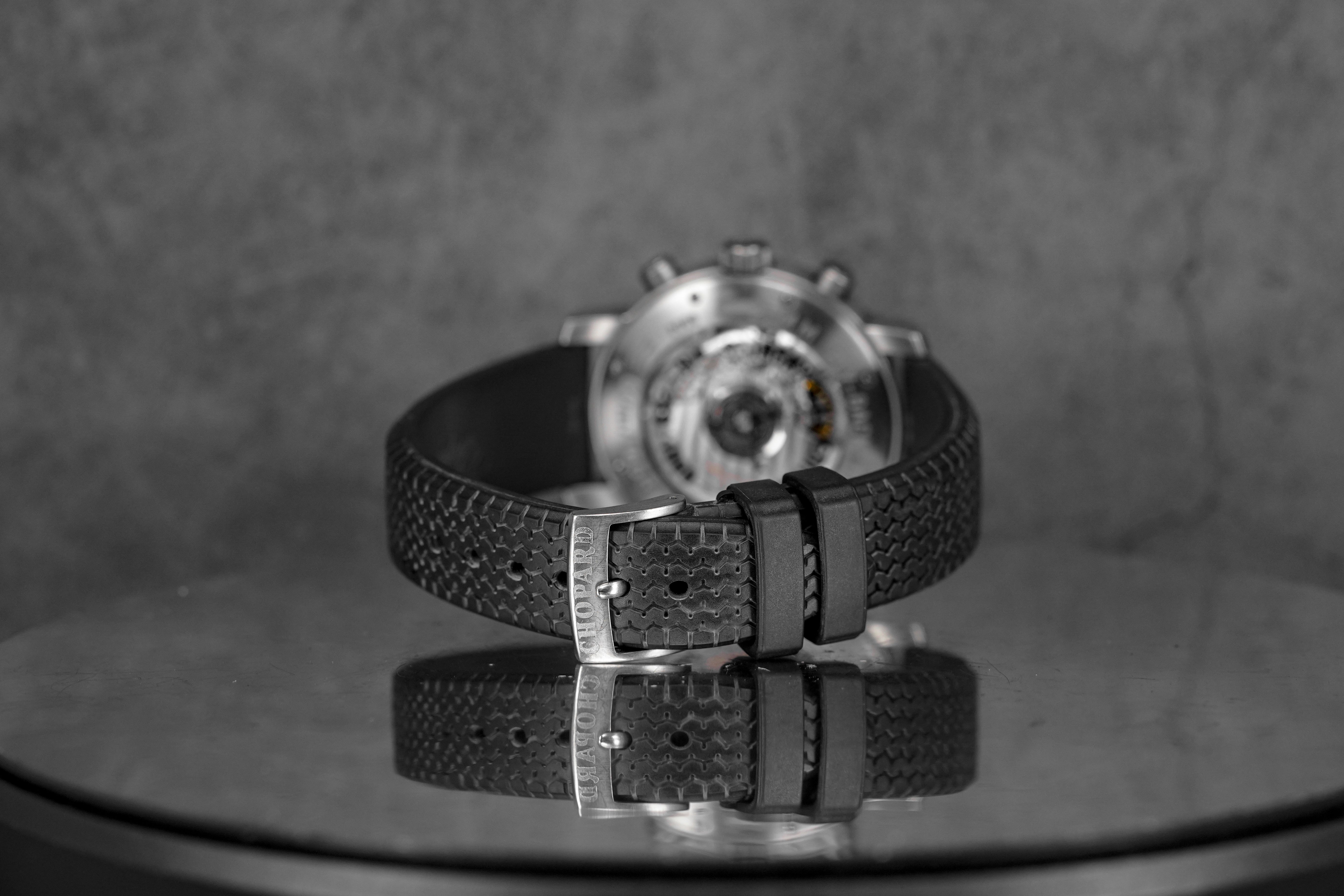 MILLE MIGLIA 'JACKY ICKX EDITION 2' TITANIUM FLYBACK CHRONOMETER BLACK DIAL LIMITED EDITION (WATCH ONLY)