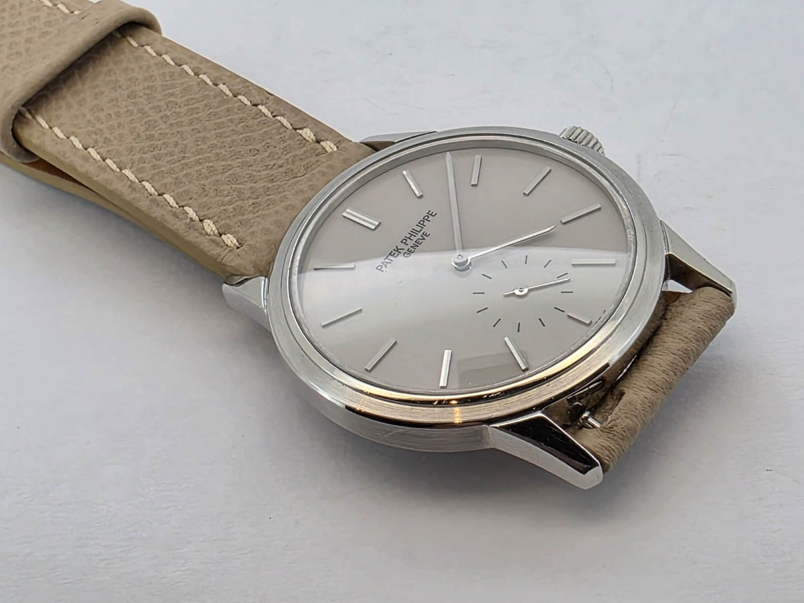 CALATRAVA 3718 '150TH ANNIVERSARY JAPANESE MARKET' STEEL IVORY DIAL (WATCH ONLY)