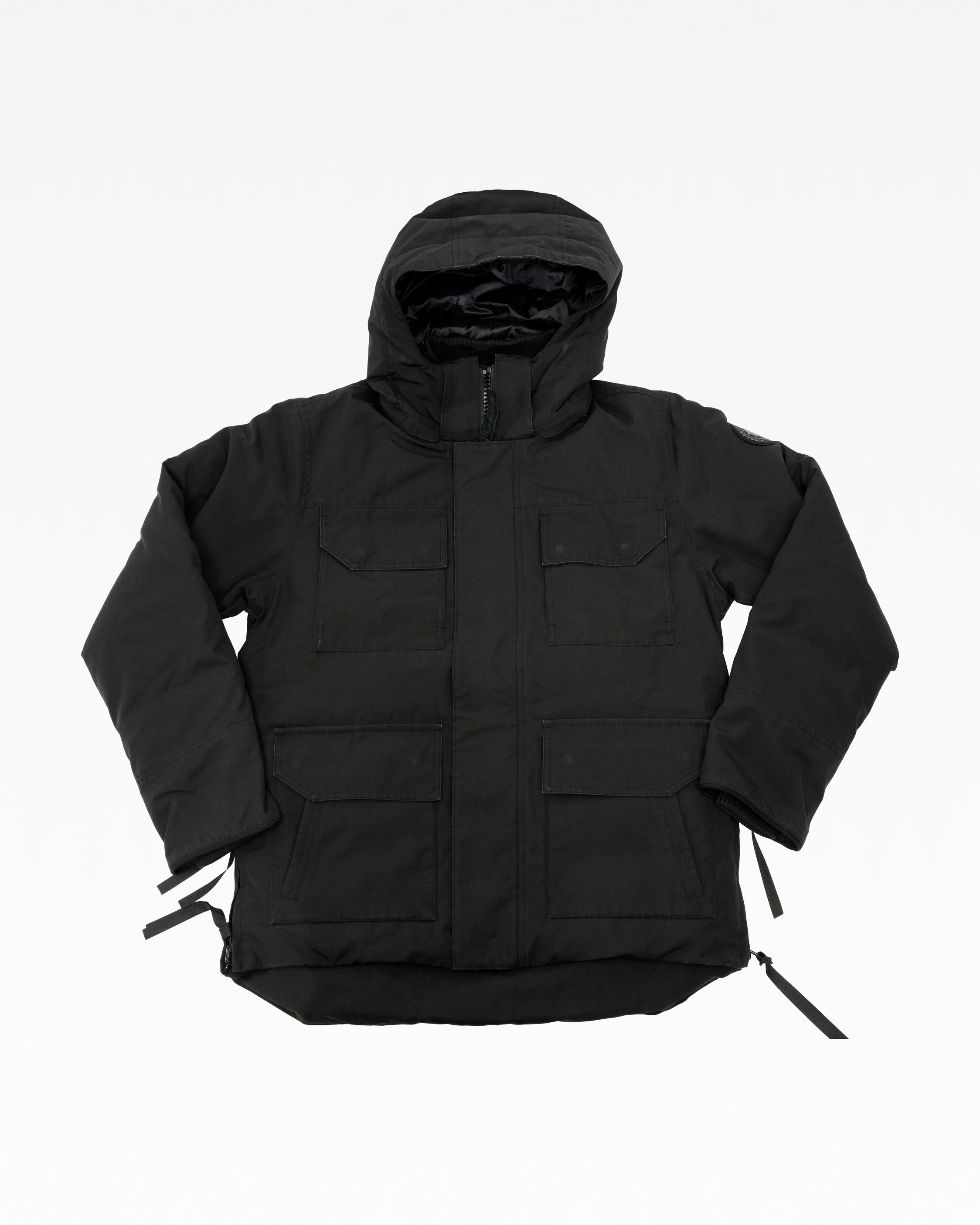 MAITLAND COTTON POLYESTER DOWN JACKET BLACK SOTHEBY