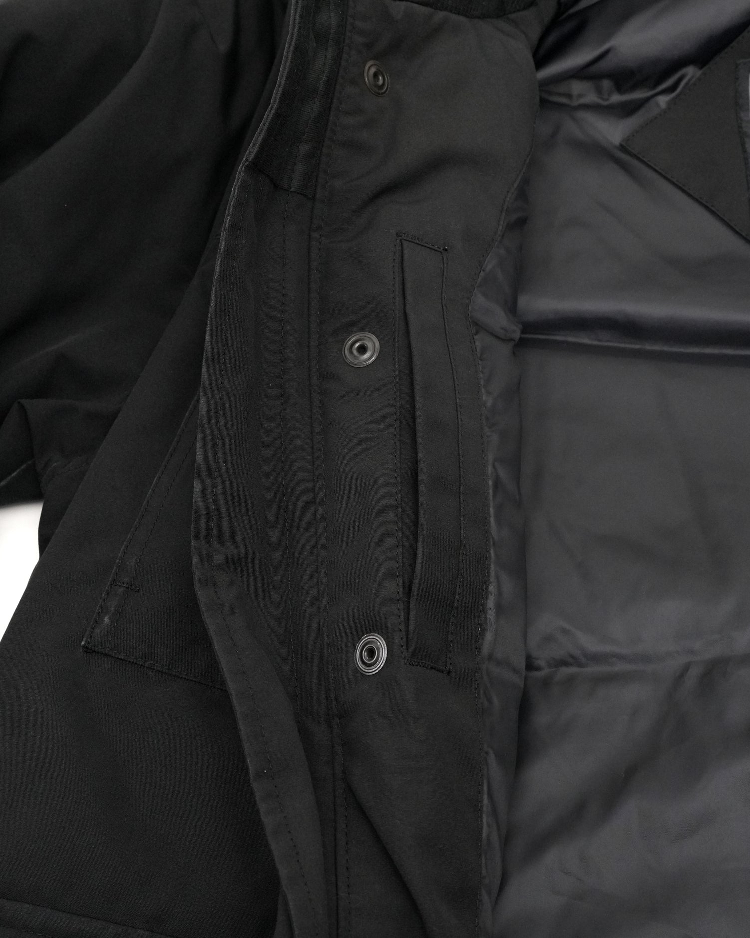 MAITLAND COTTON POLYESTER DOWN JACKET BLACK SOTHEBY