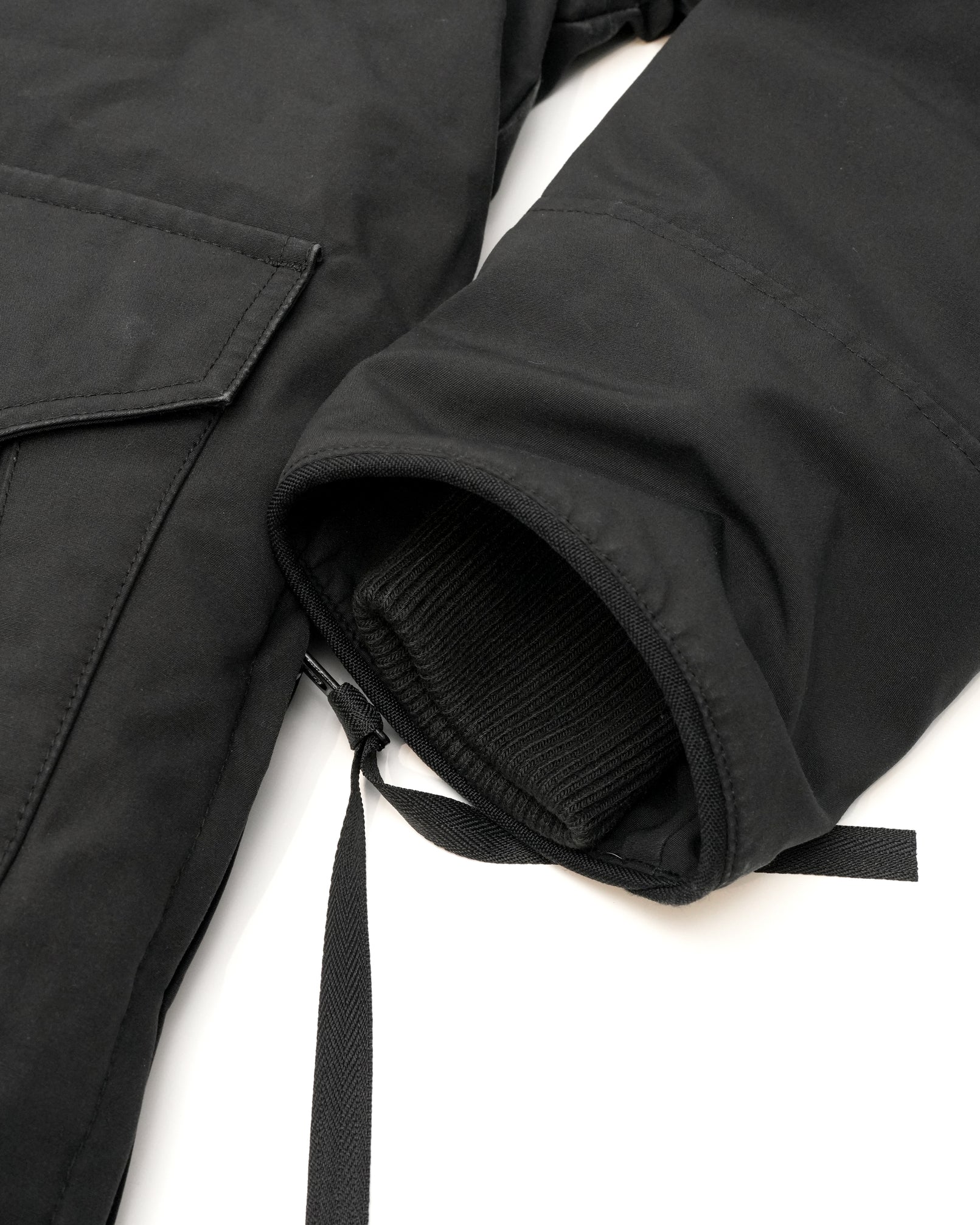 MAITLAND COTTON POLYESTER DOWN JACKET BLACK SOTHEBY