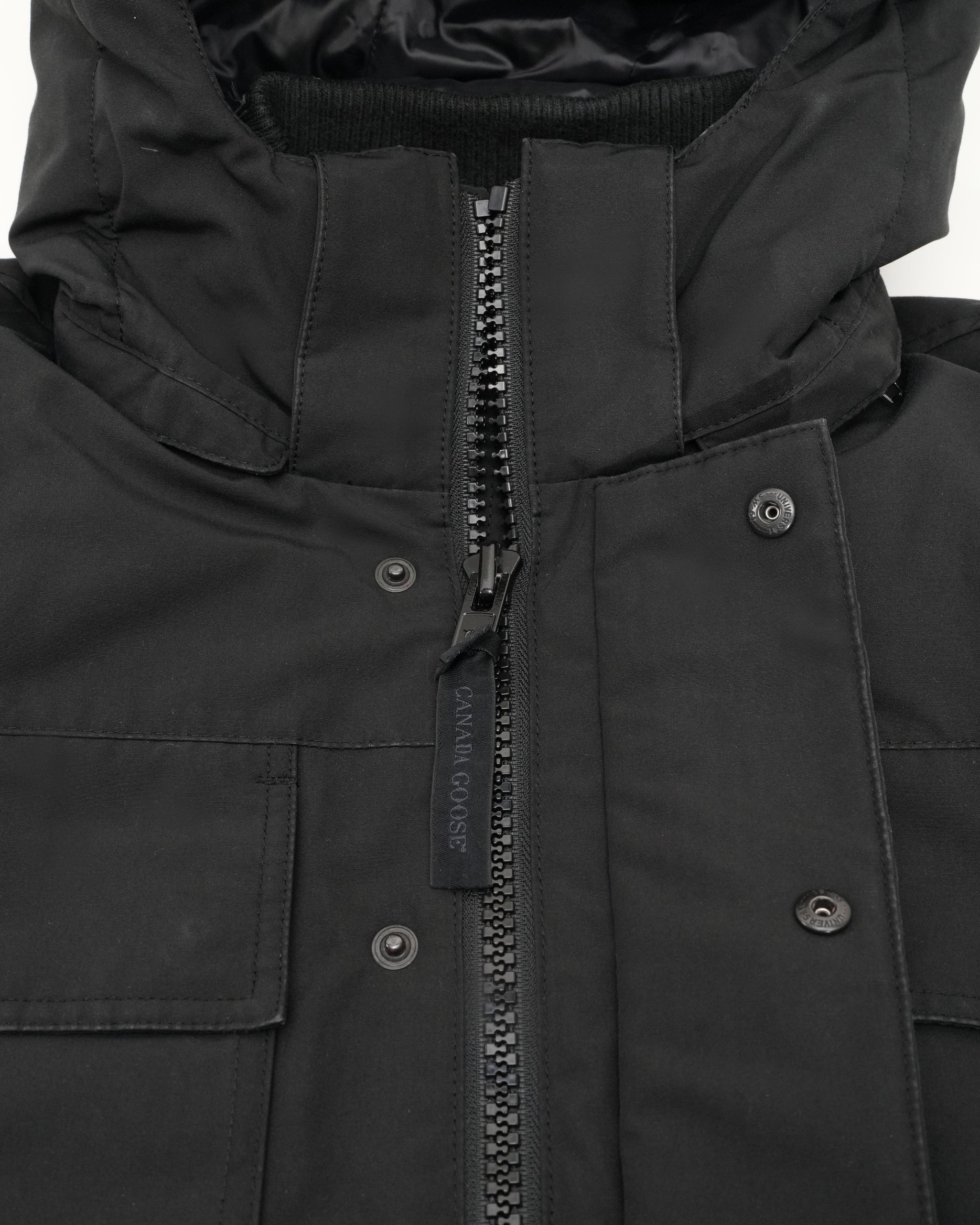 MAITLAND COTTON POLYESTER DOWN JACKET BLACK SOTHEBY