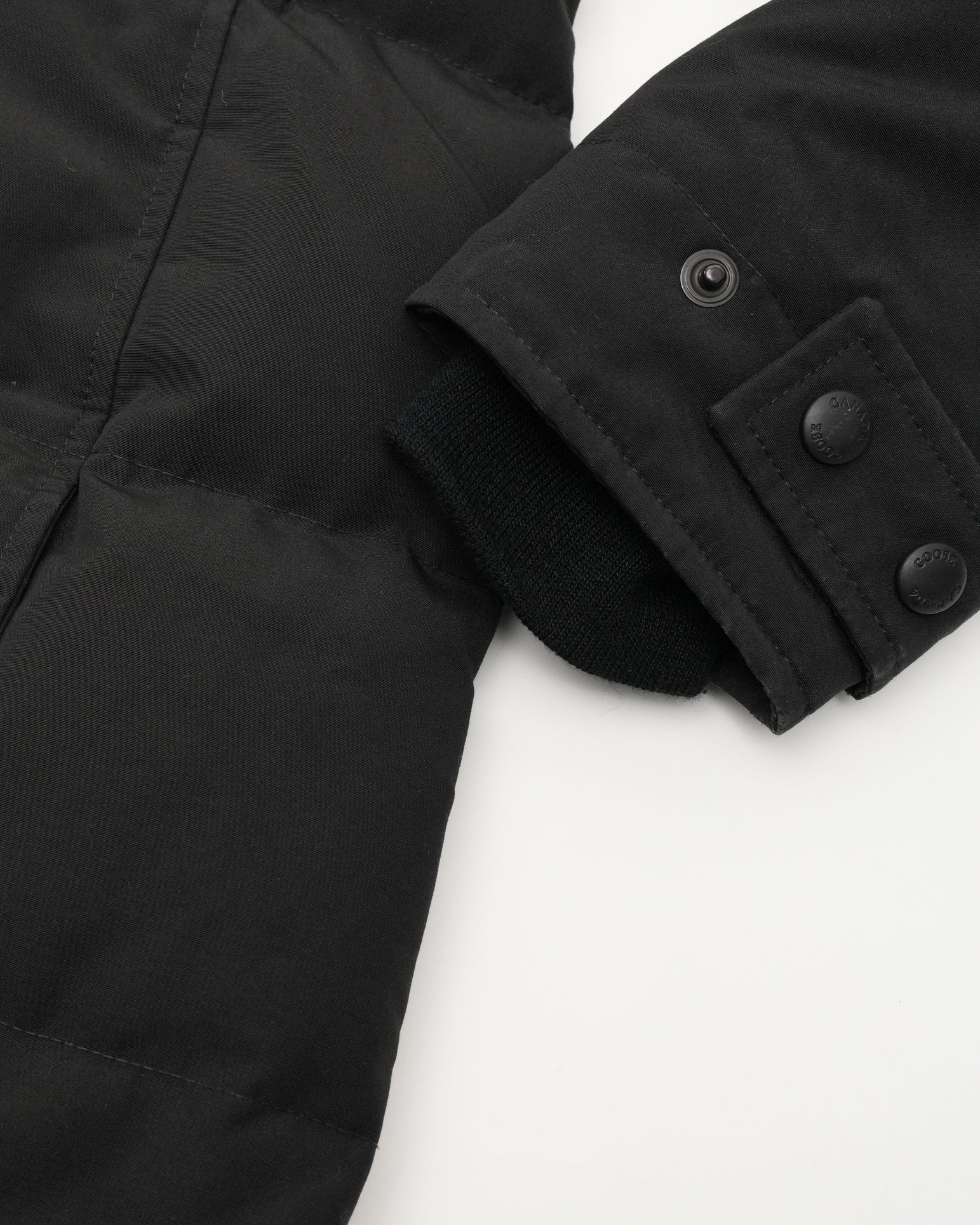 MACKENZIE COTTON POLYESTER DOWN COAT BLACK