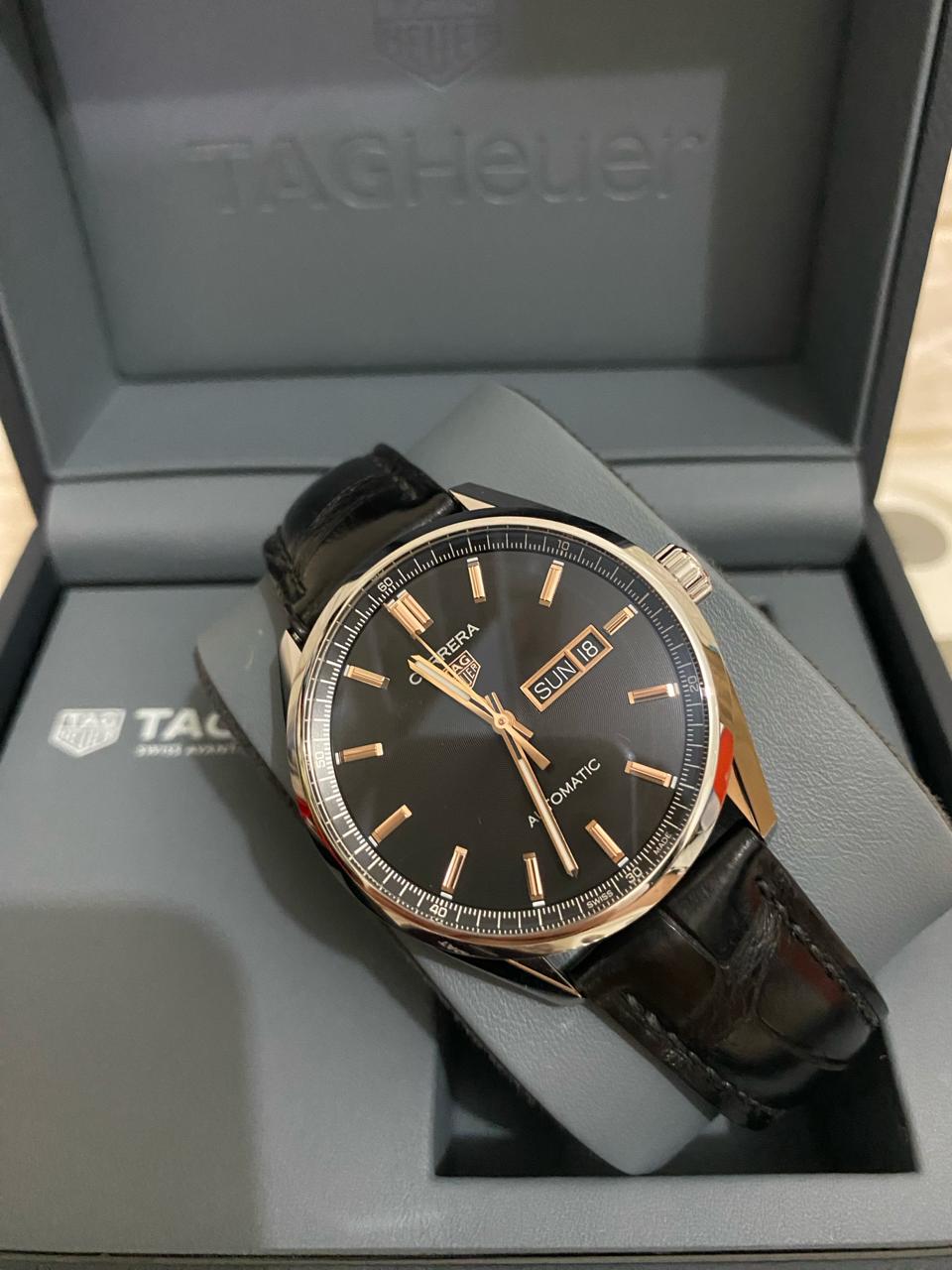 CARRERA DAY-DATE 41MM STEEL BLACK DIAL (2022)