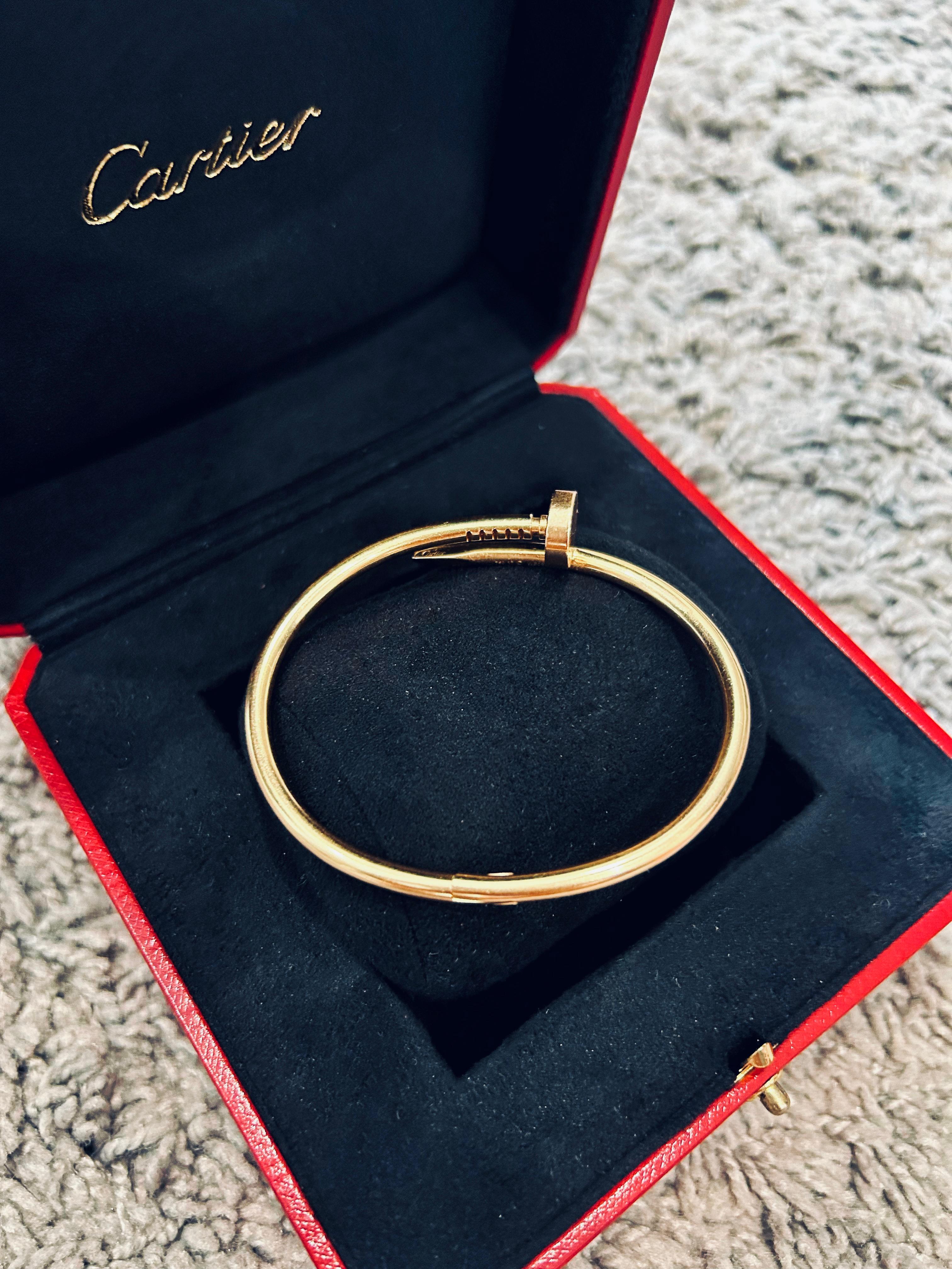 JUSTE UN CLOUE BRACELET YELLOW GOLD (BRACELET & BOX ONLY)