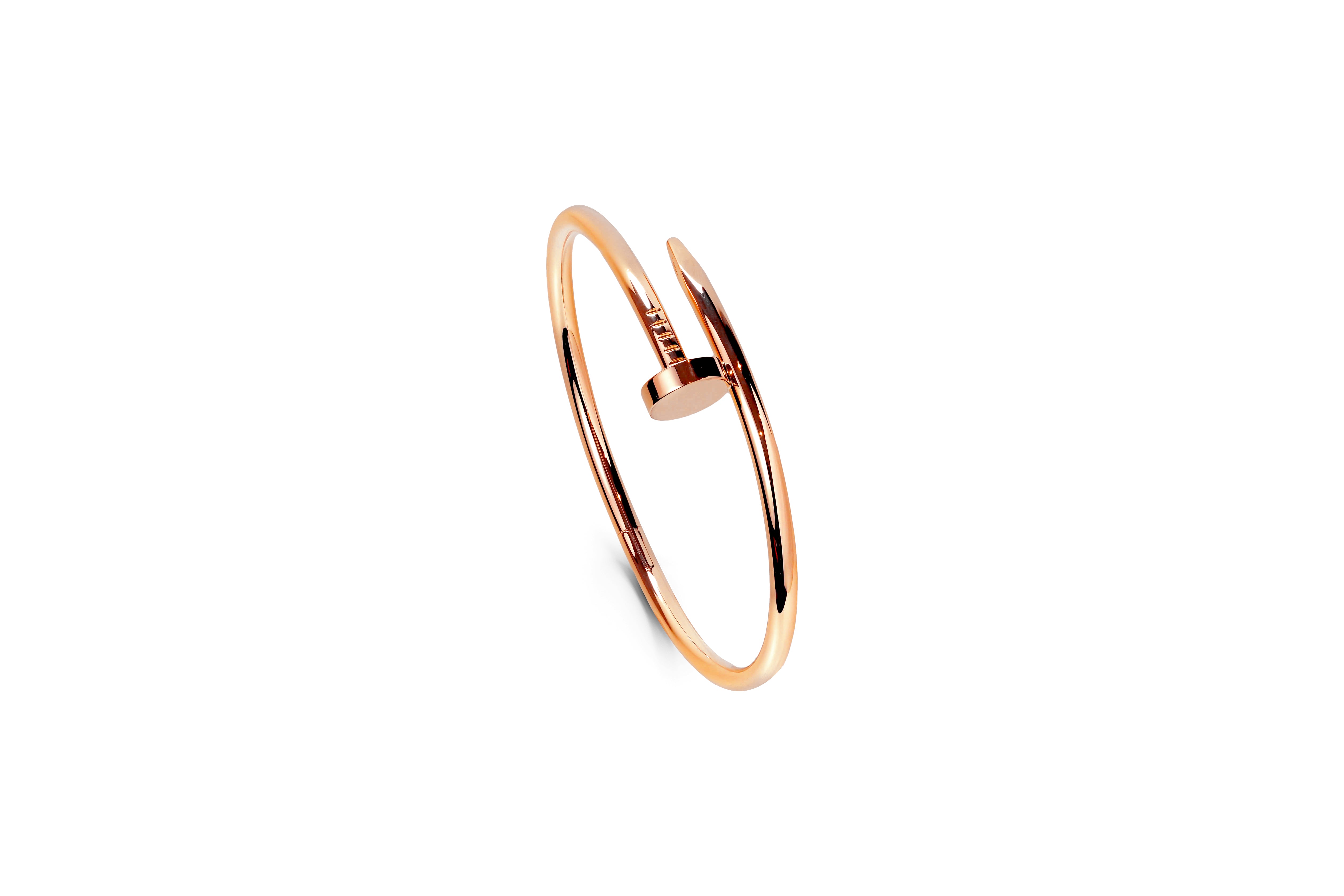 CARTIER JUSTE UN CLOU BRACELET 18K ROSEGOLD IDWX