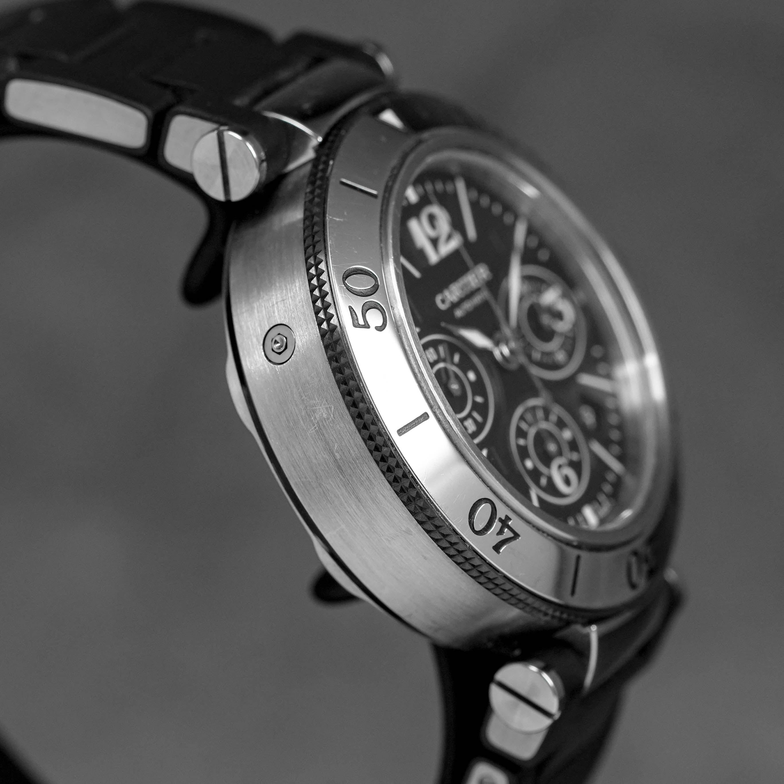 Harga Cartier Pasha Seatimer Chronograph Black