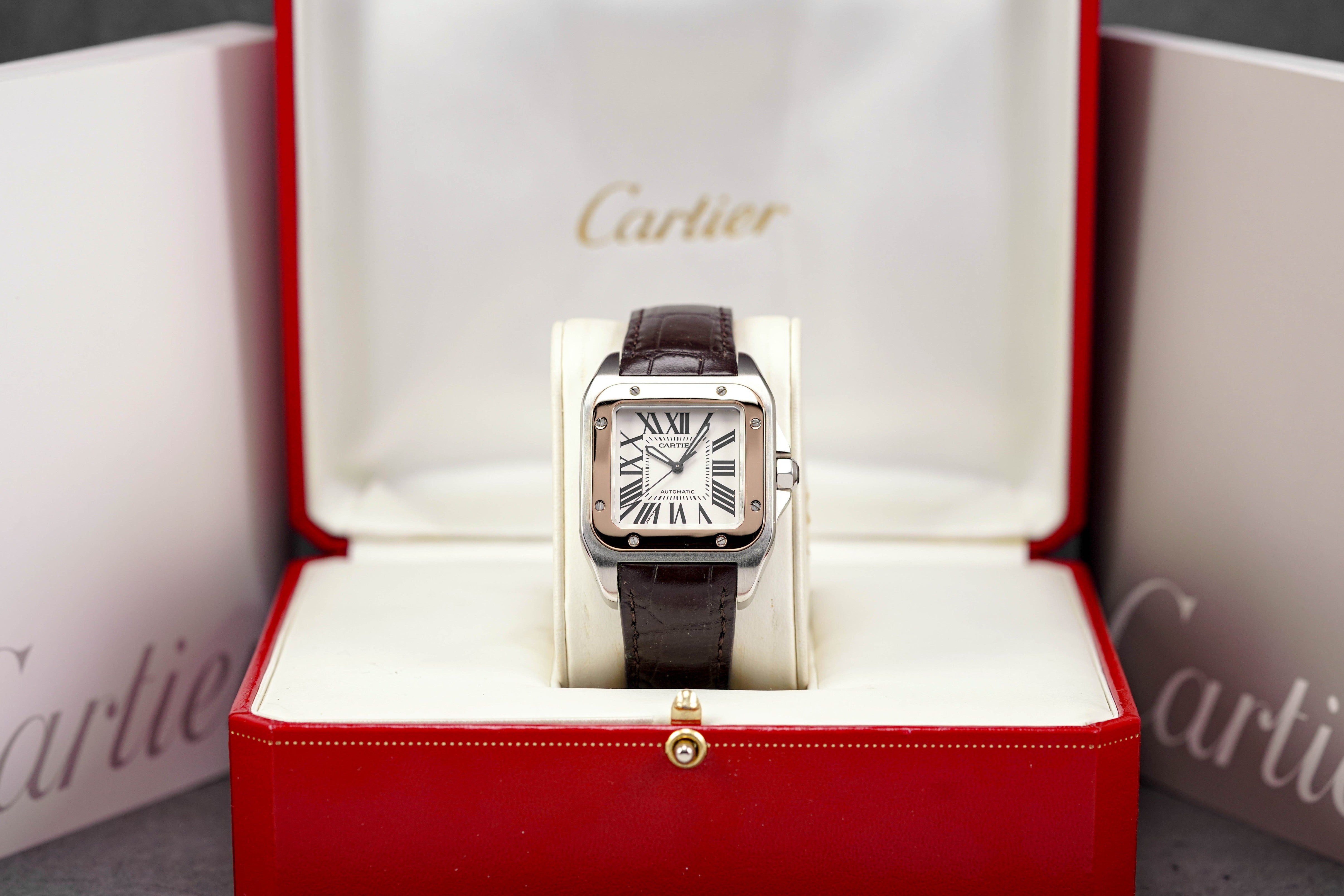 Harga Cartier Santos 100 M Rosegold