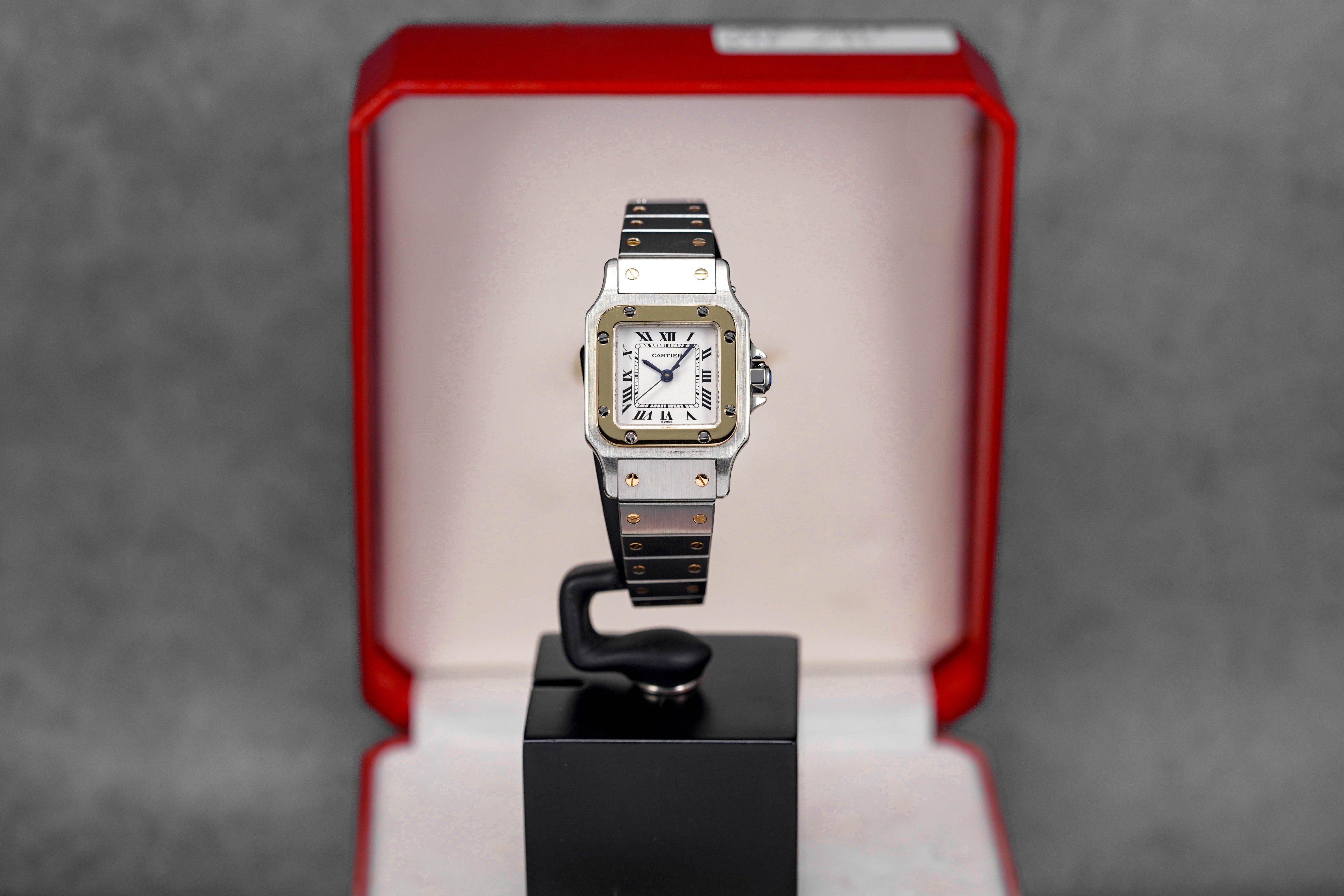 Harga Cartier Santos Carree Twotone White