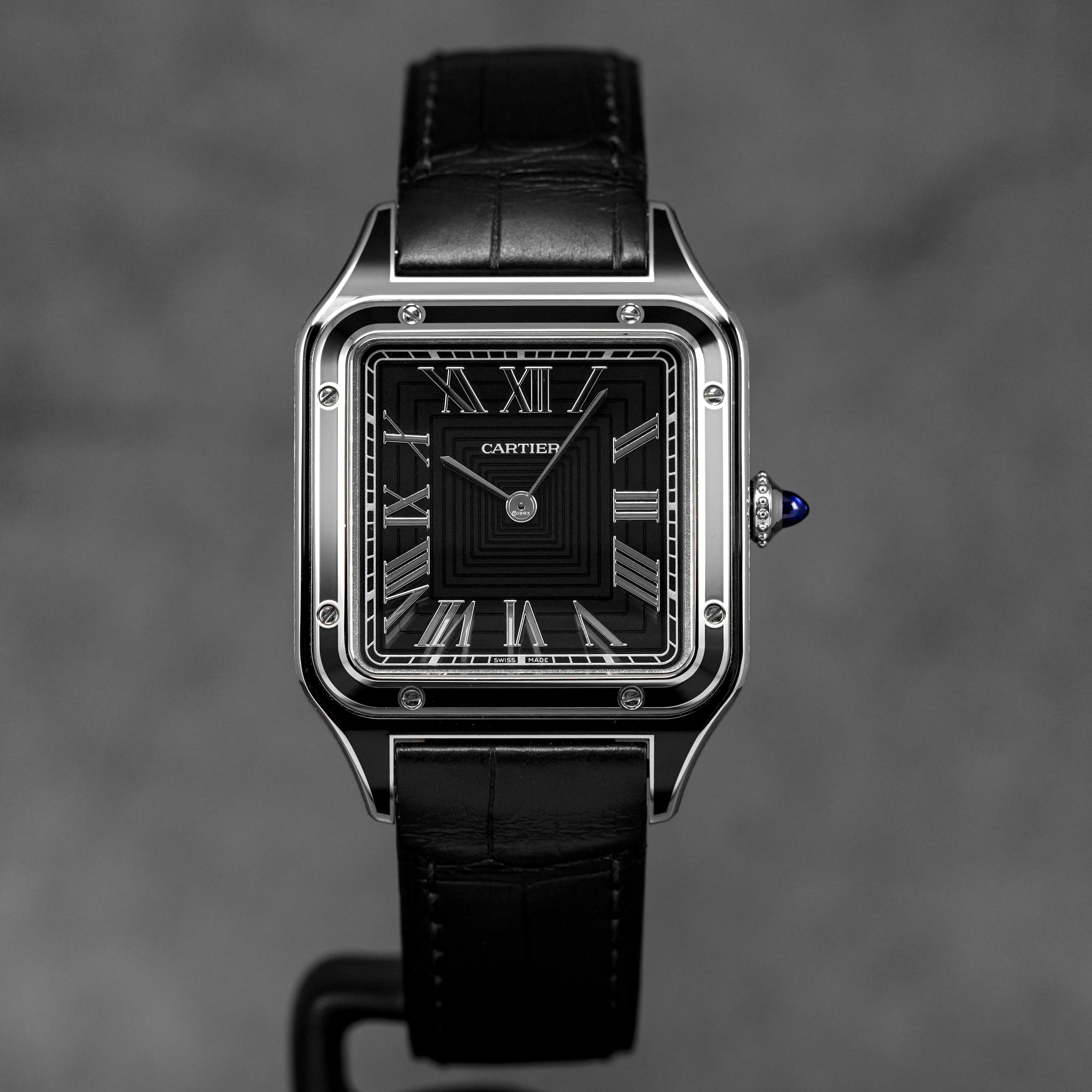 Harga Cartier Santos Dumont L Black Lacquer