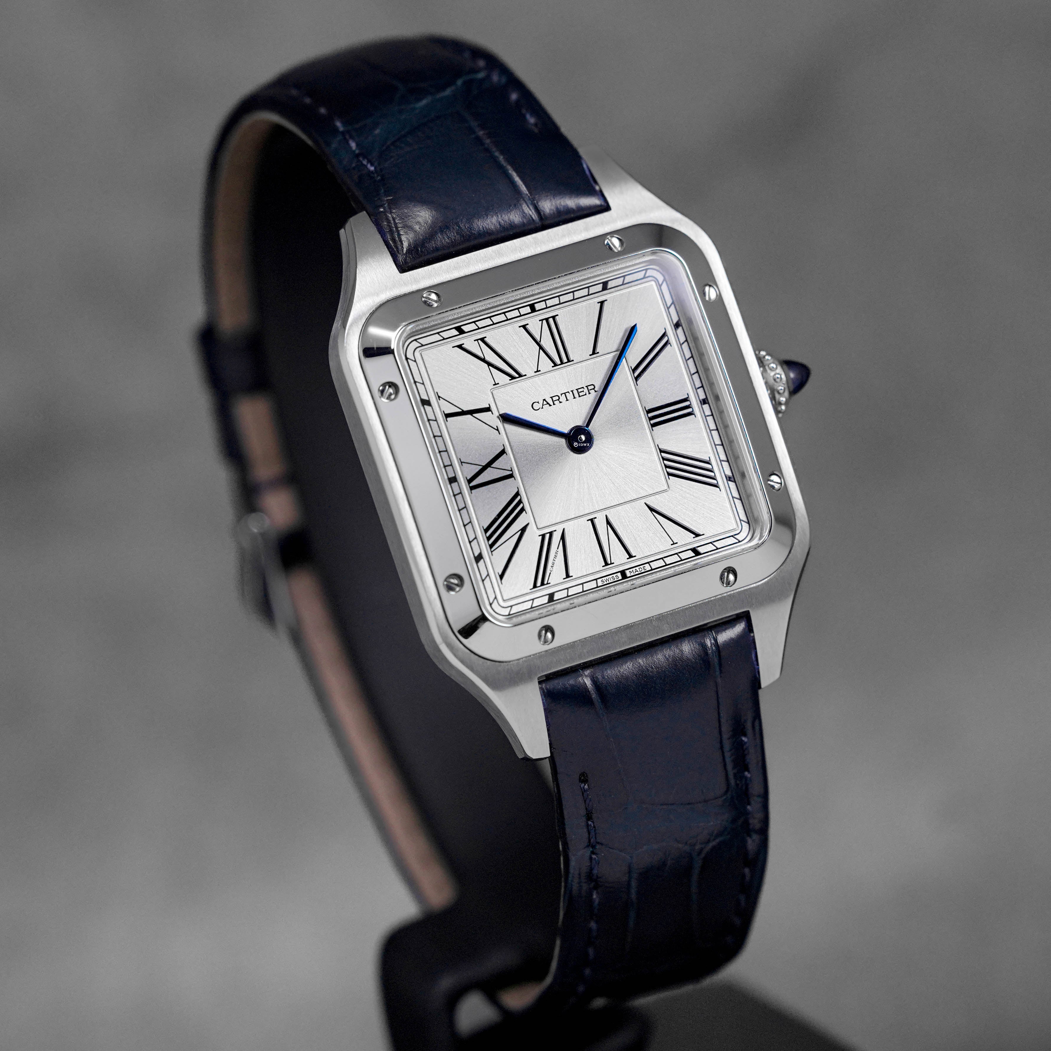 Harga Cartier Santos Dumont L Silver Terbaru