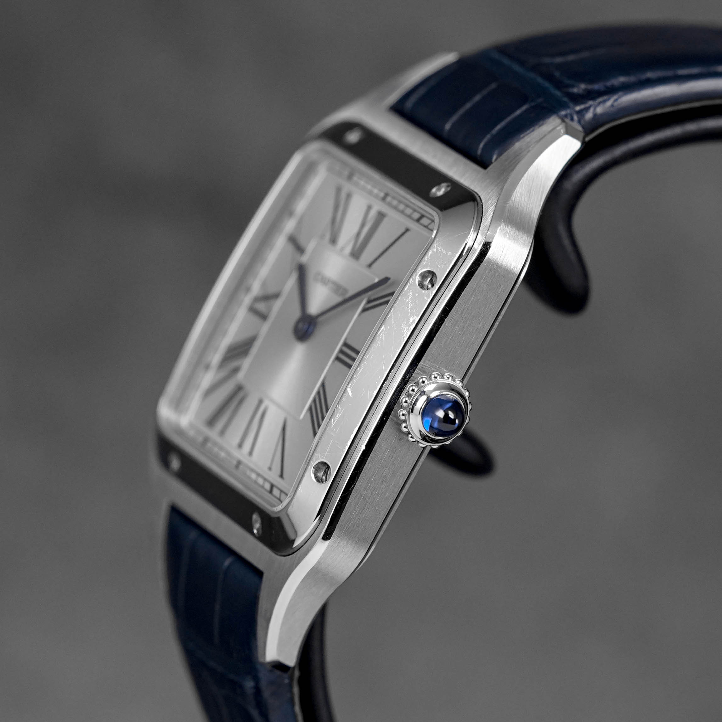 Harga Cartier Santos Dumont L Silver