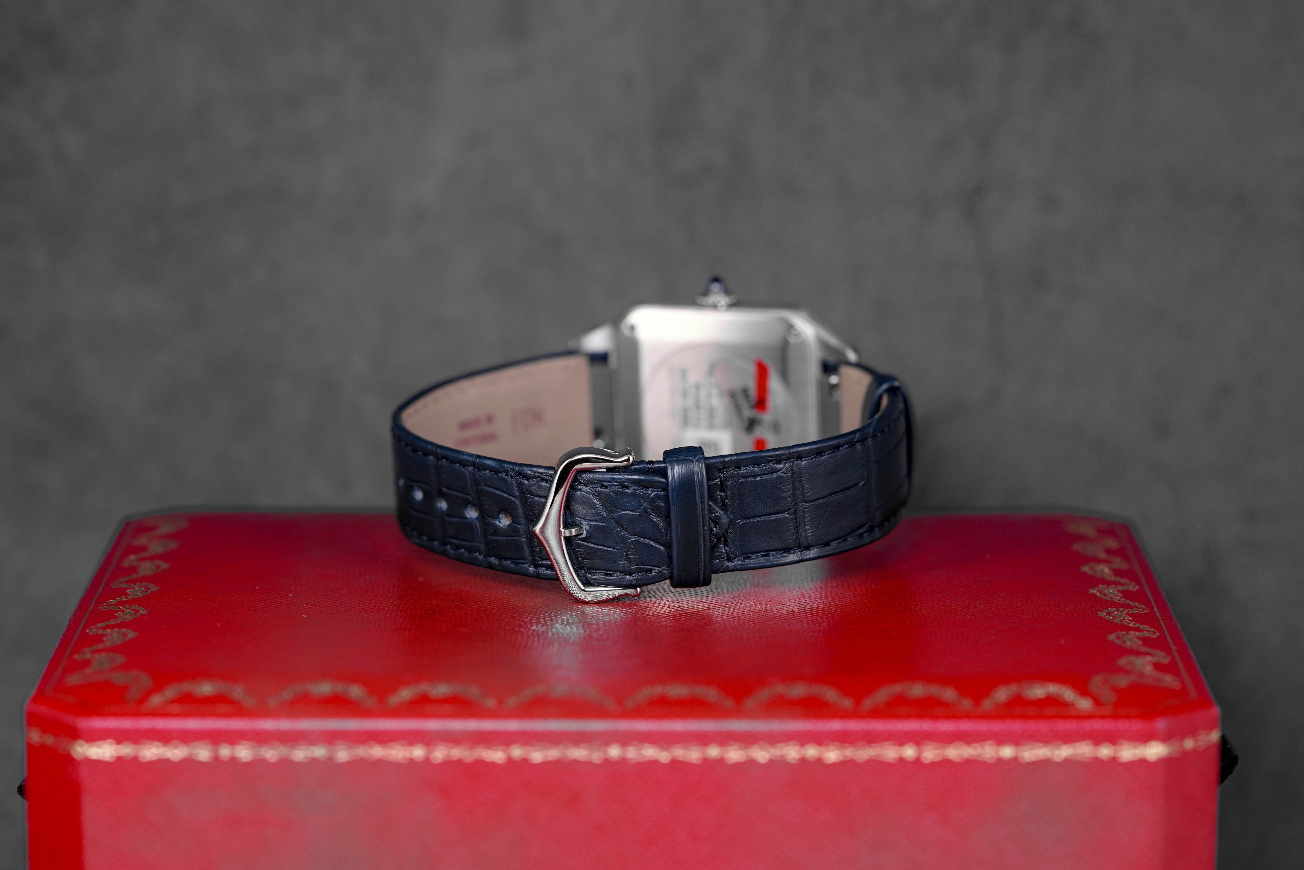 Harga Cartier Santos Dumont L Silver