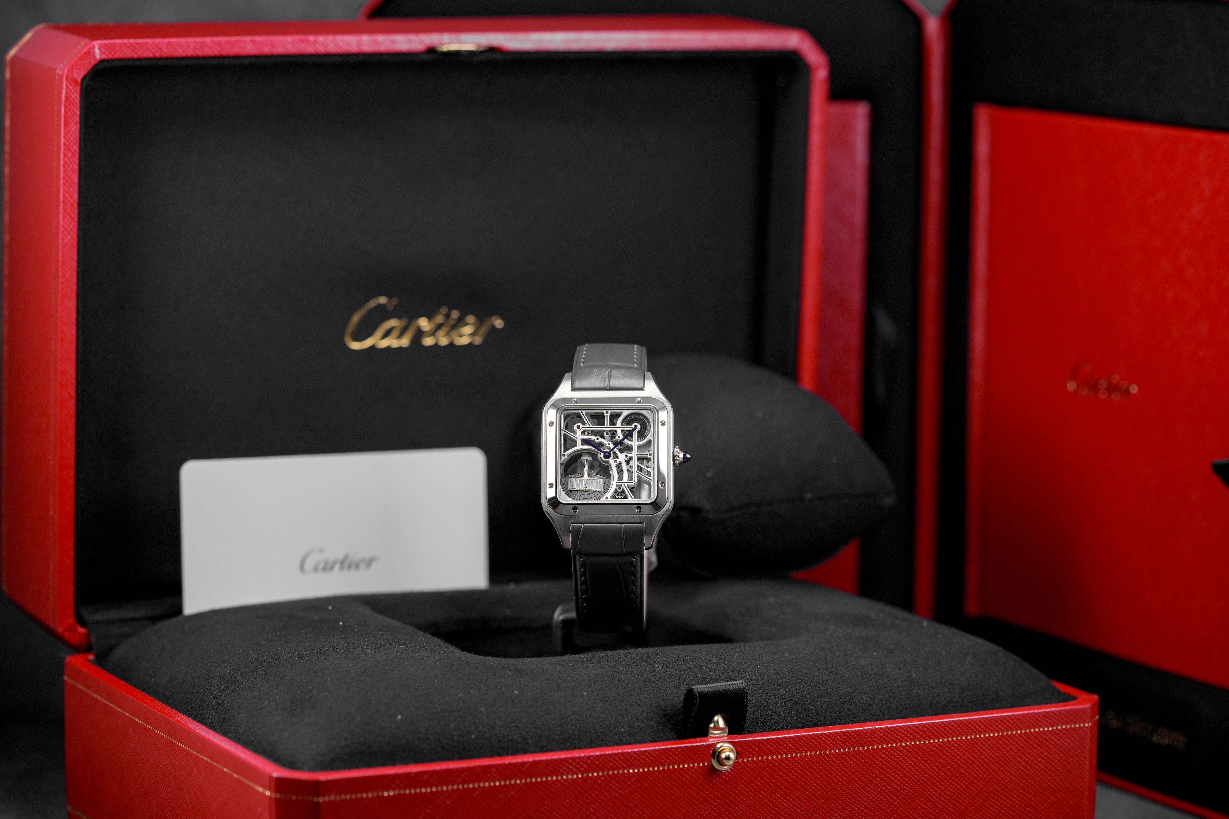 Harga Cartier Santos Dumont L Skeleton