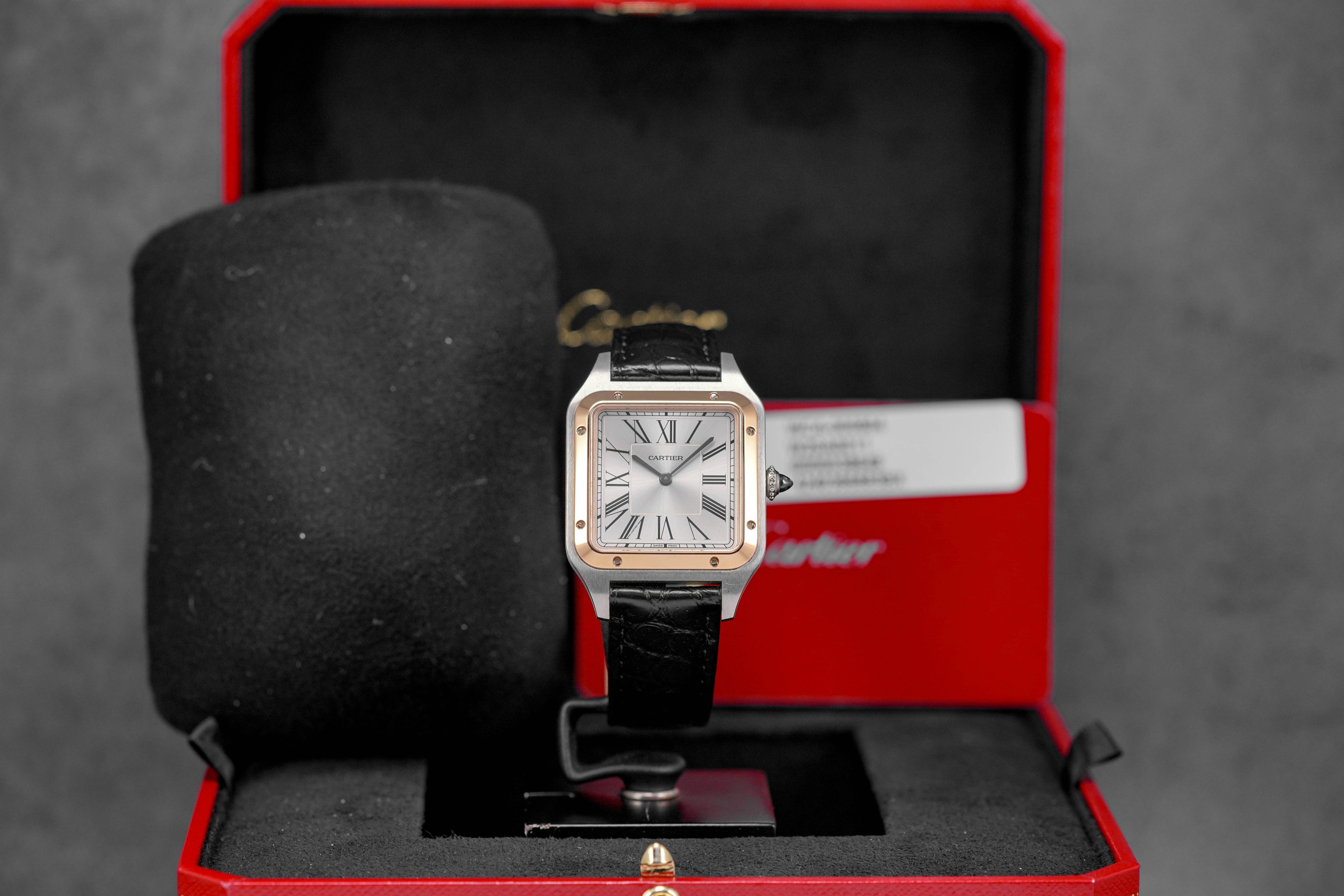 Harga Cartier Santos Dumont L Twotone Rosegold