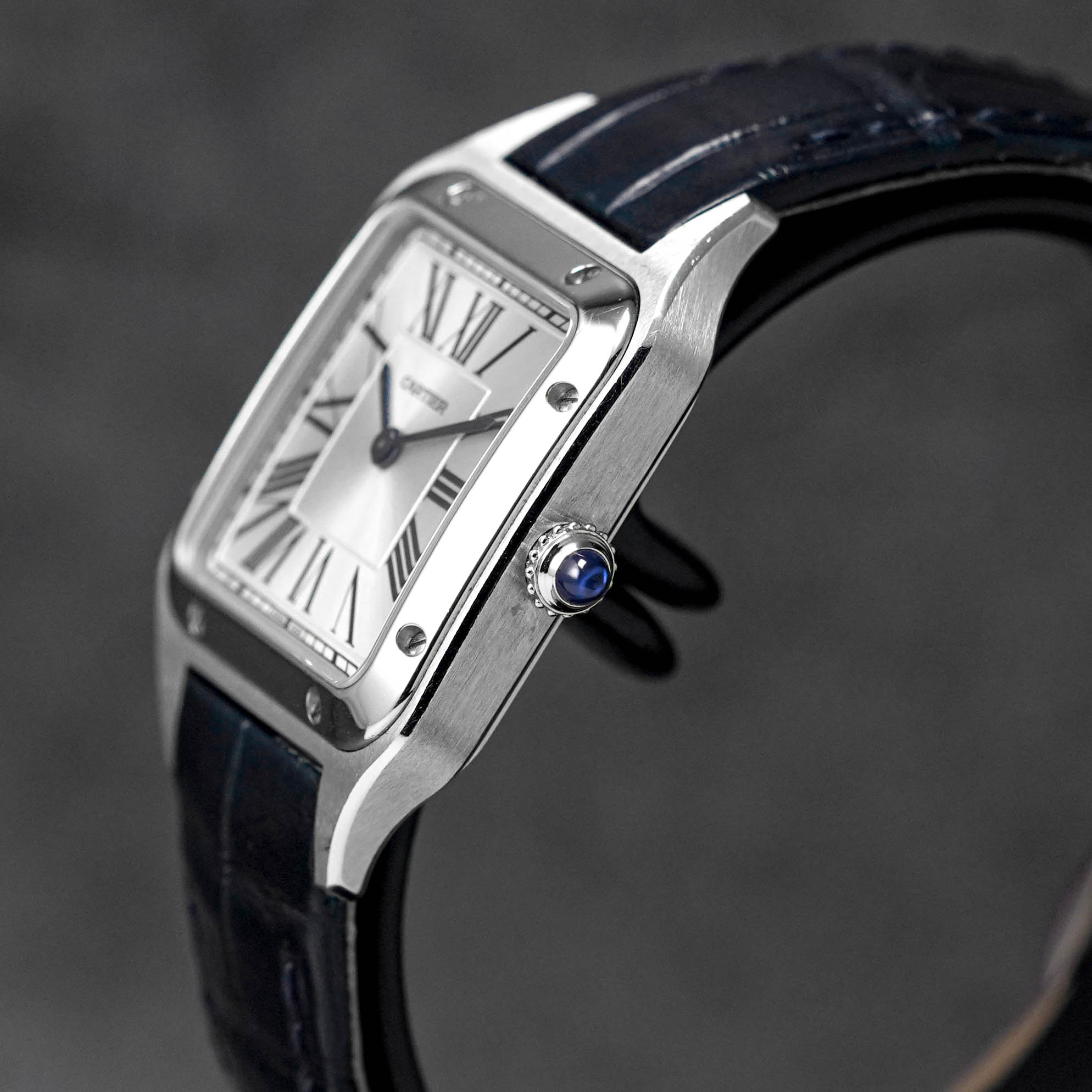 CARTIER SANTOS DUMONT S SILVER DIAL 2021 IDWX