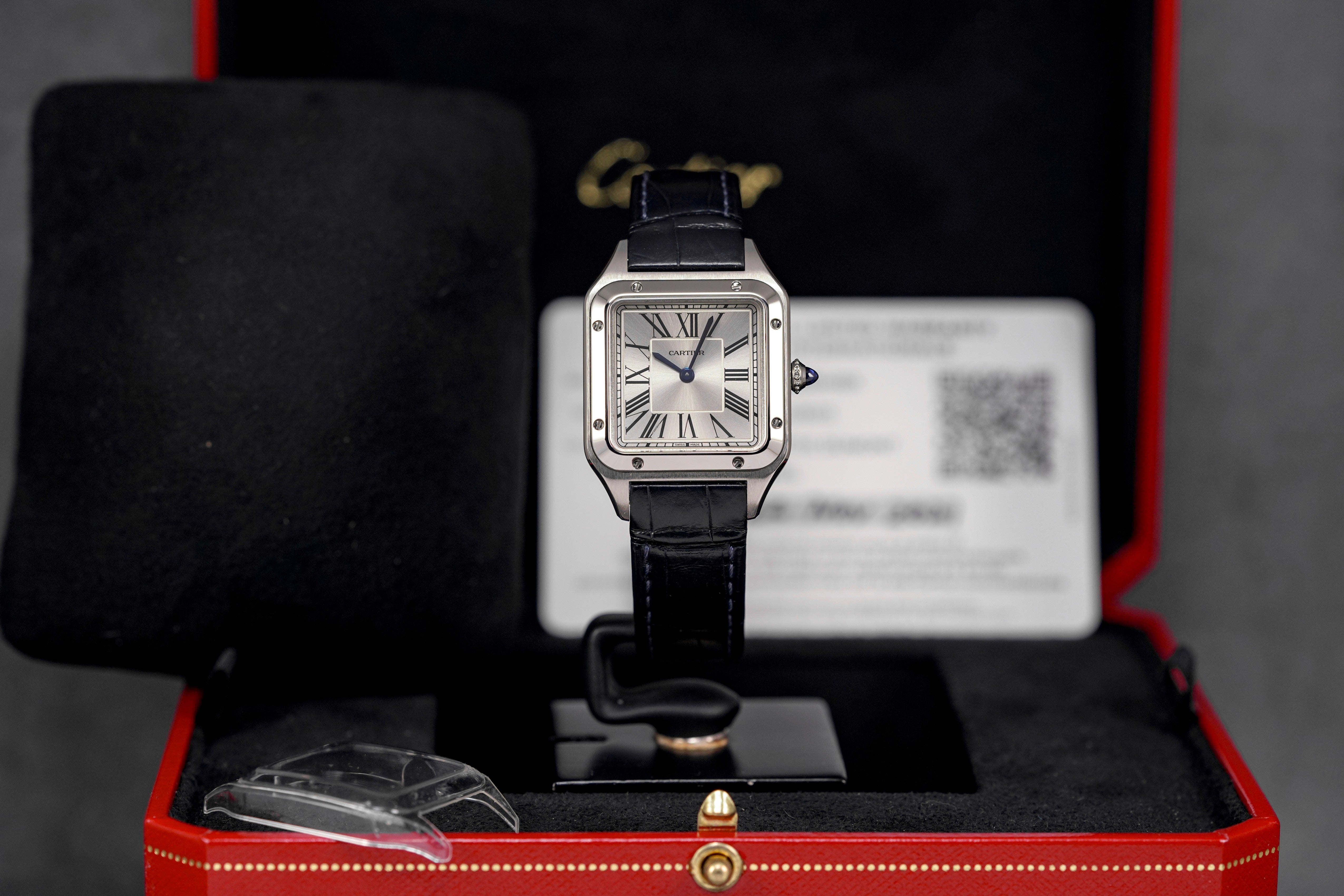 Harga Cartier Santos Dumont S Silver