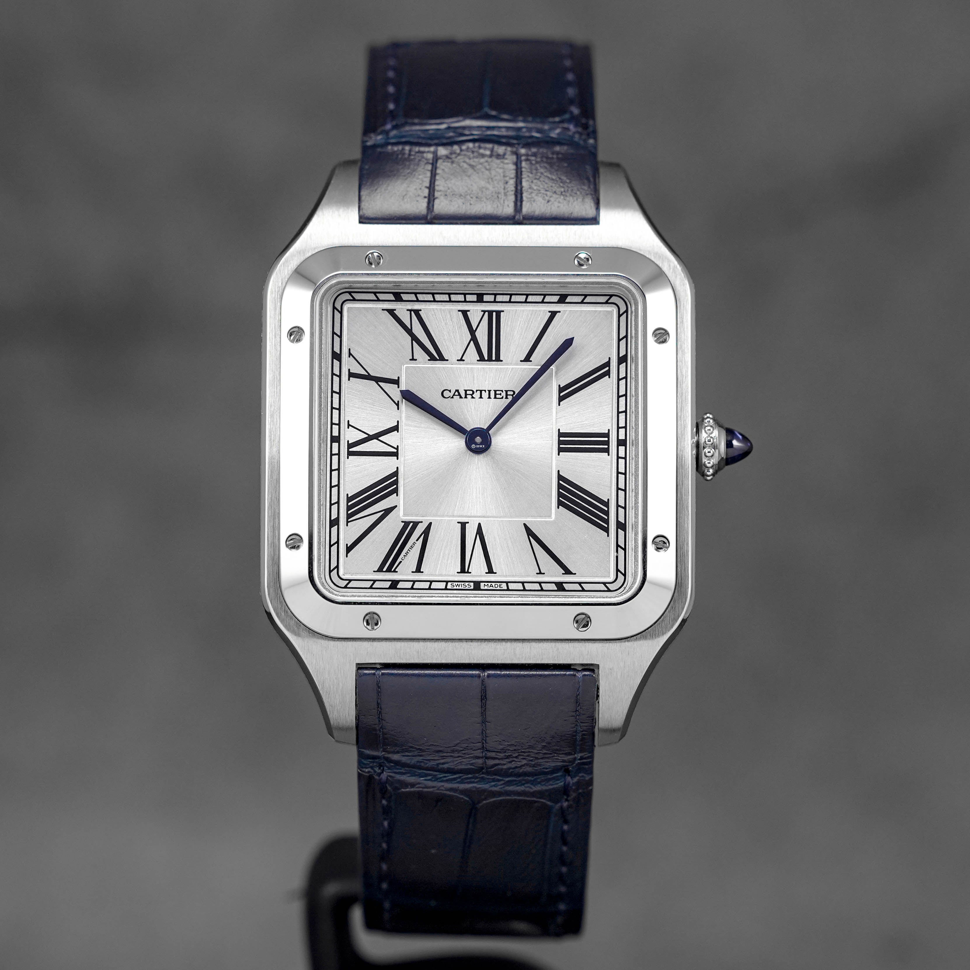 Harga Cartier Santos Dumont XL Silver Terbaru