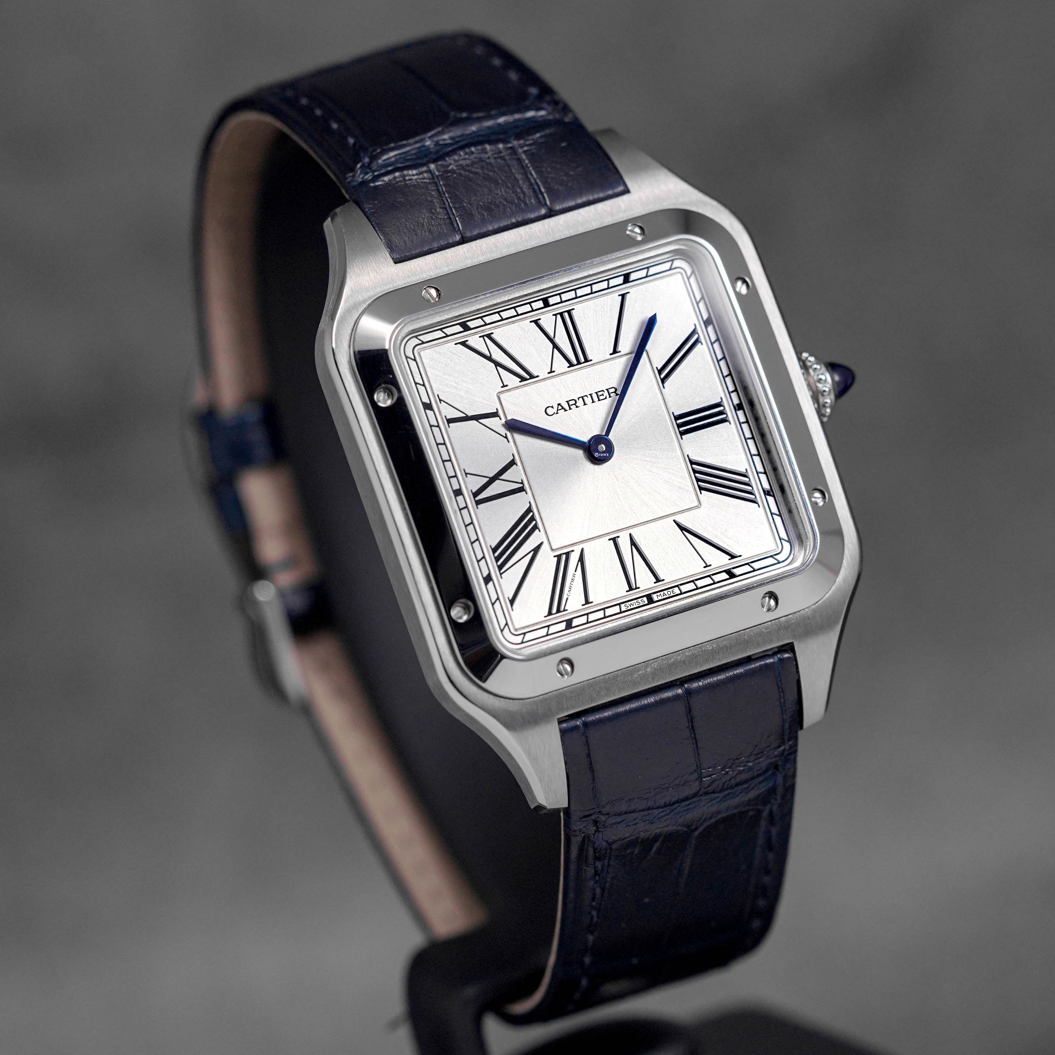 Harga Cartier Santos Dumont XL Silver Terbaru