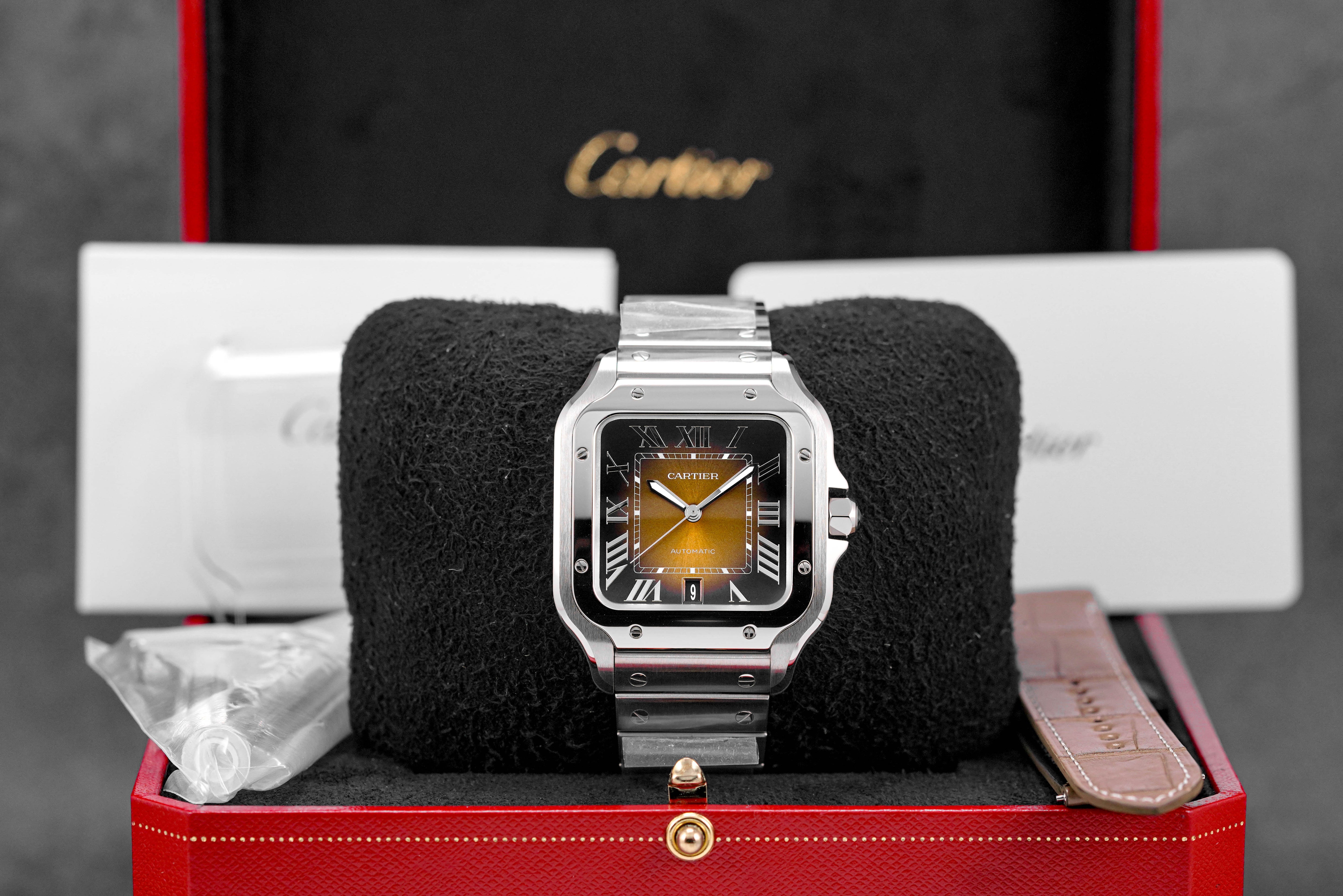 Cartier Sunray-Brushed