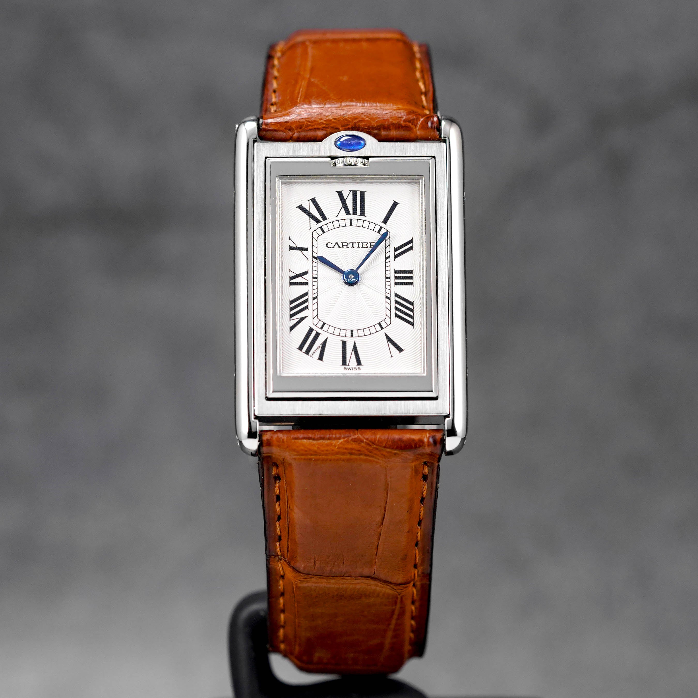 Harga Cartier Tank Basculante Mecanique Brown