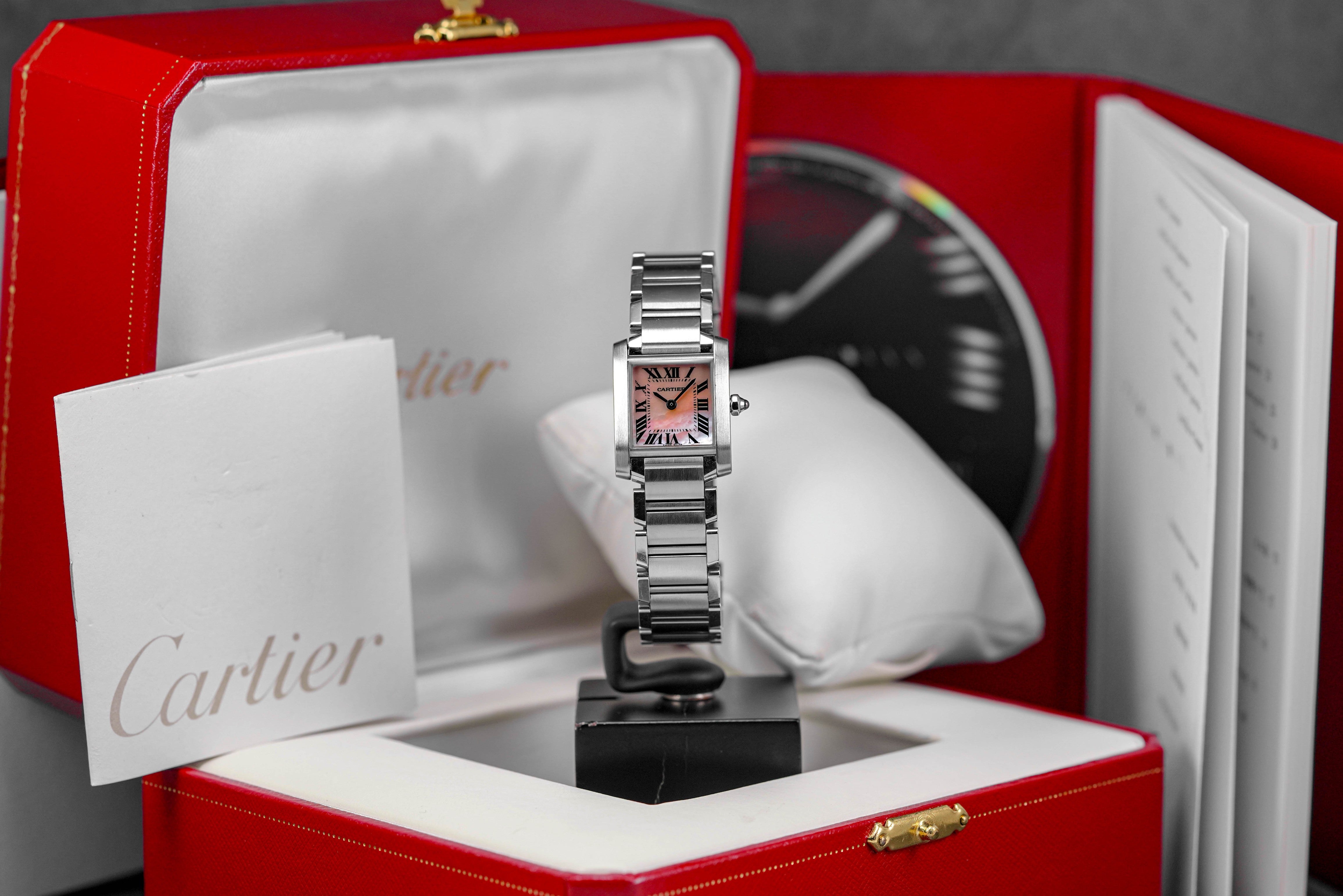 Harga Cartier Tank Francaise S MOP