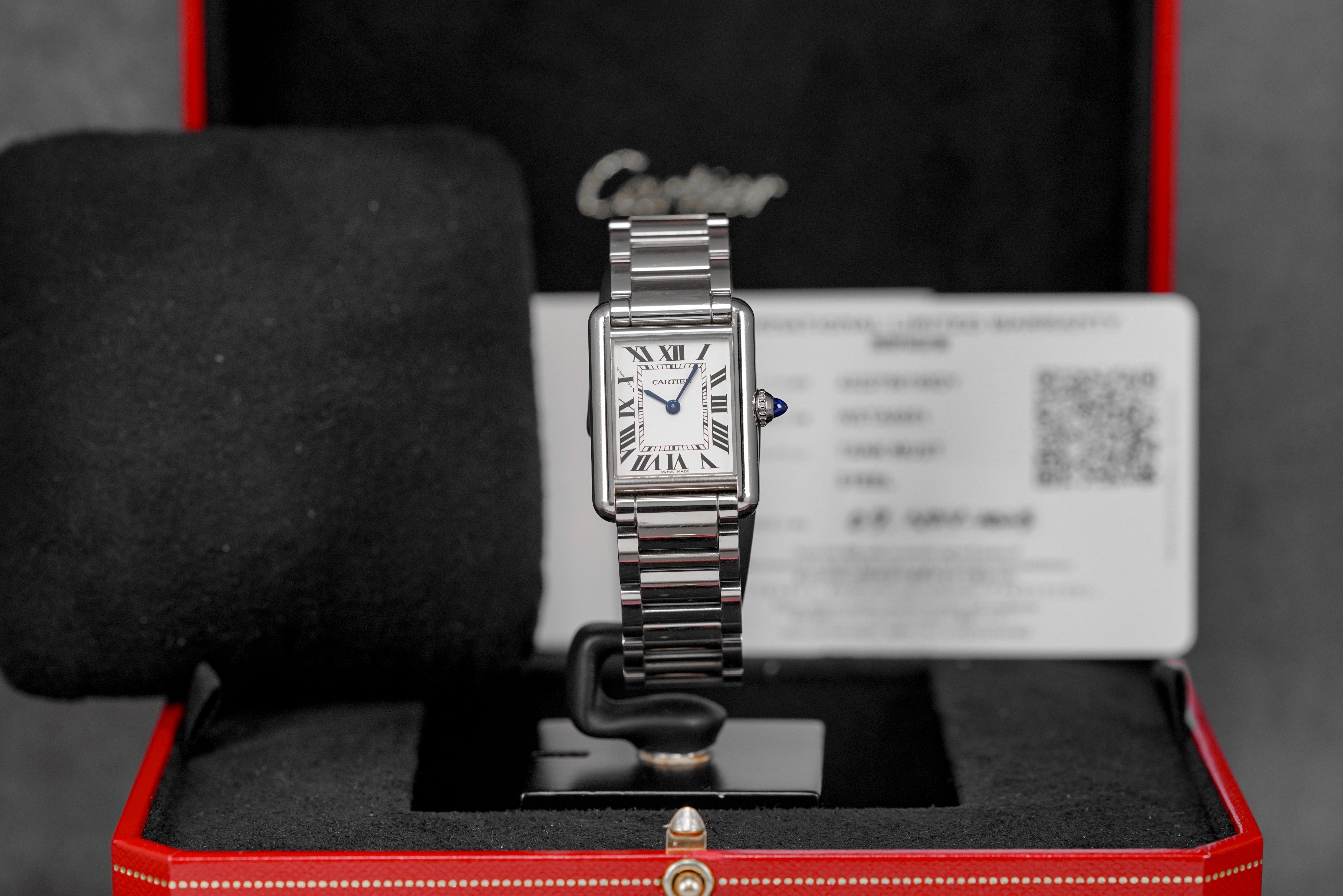 Harga Cartier Tank Must S Silver