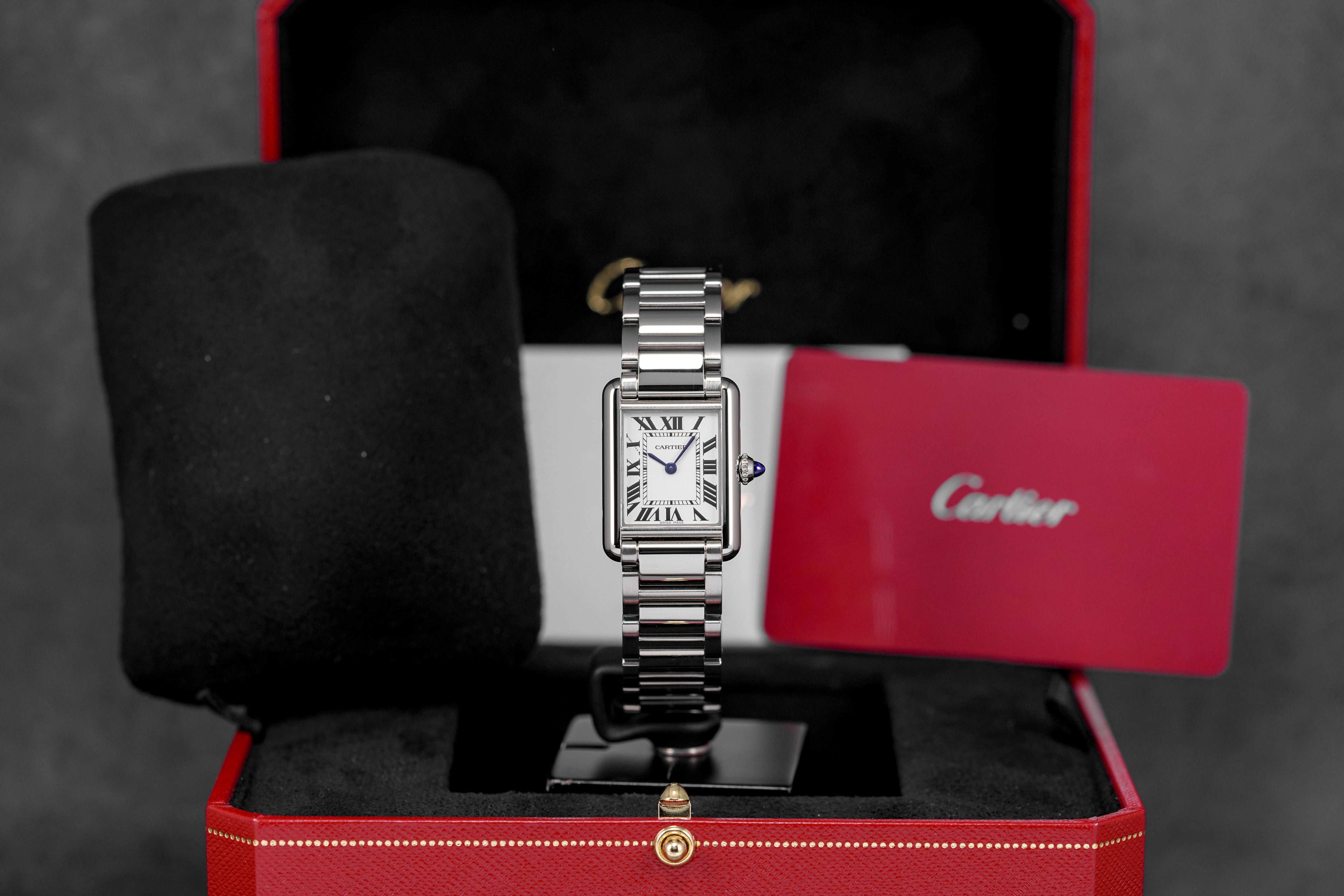 Harga Cartier Tank Must S Silver