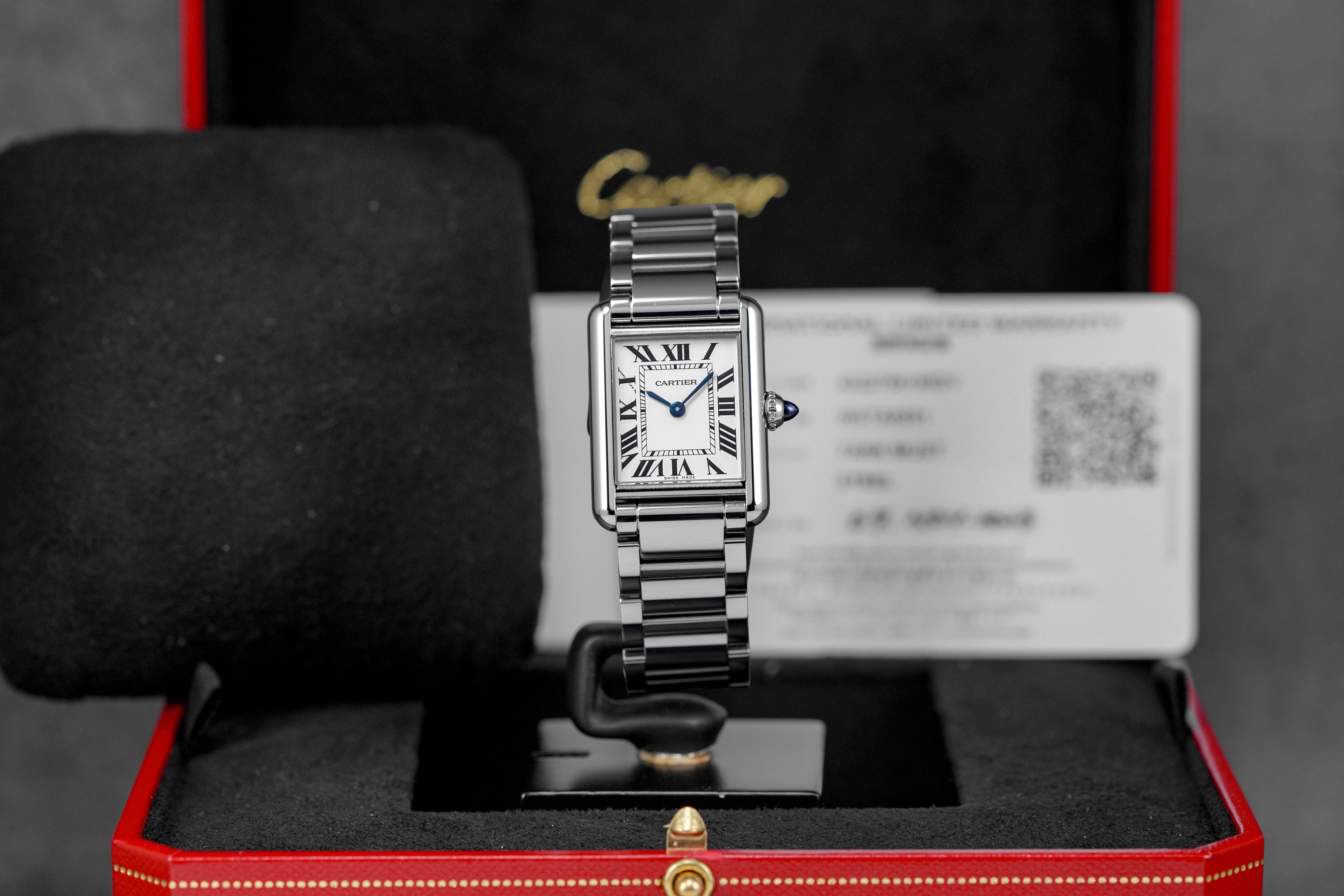 Harga Cartier Tank Must S Silver