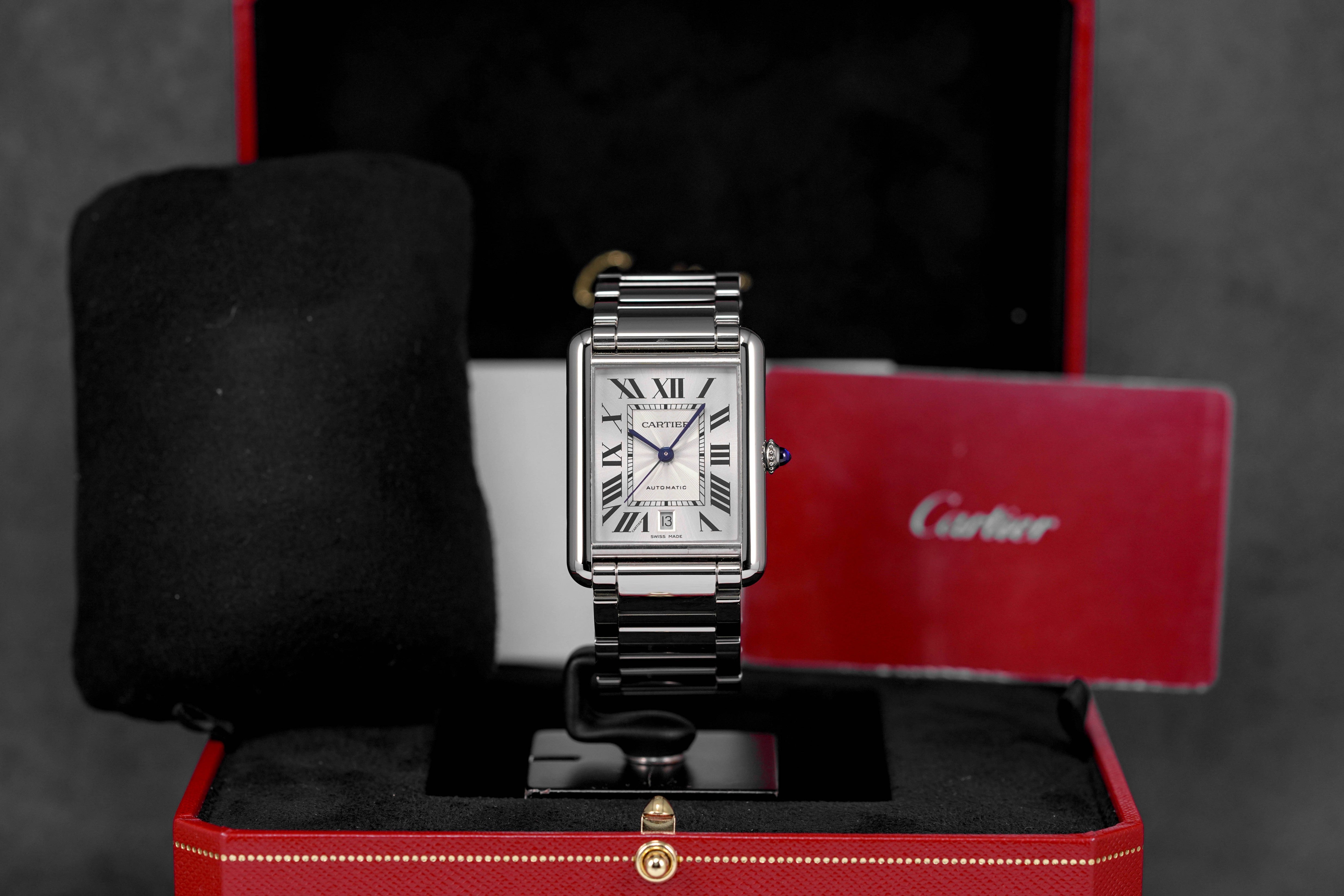 Harga Cartier Tank Must XL Silver