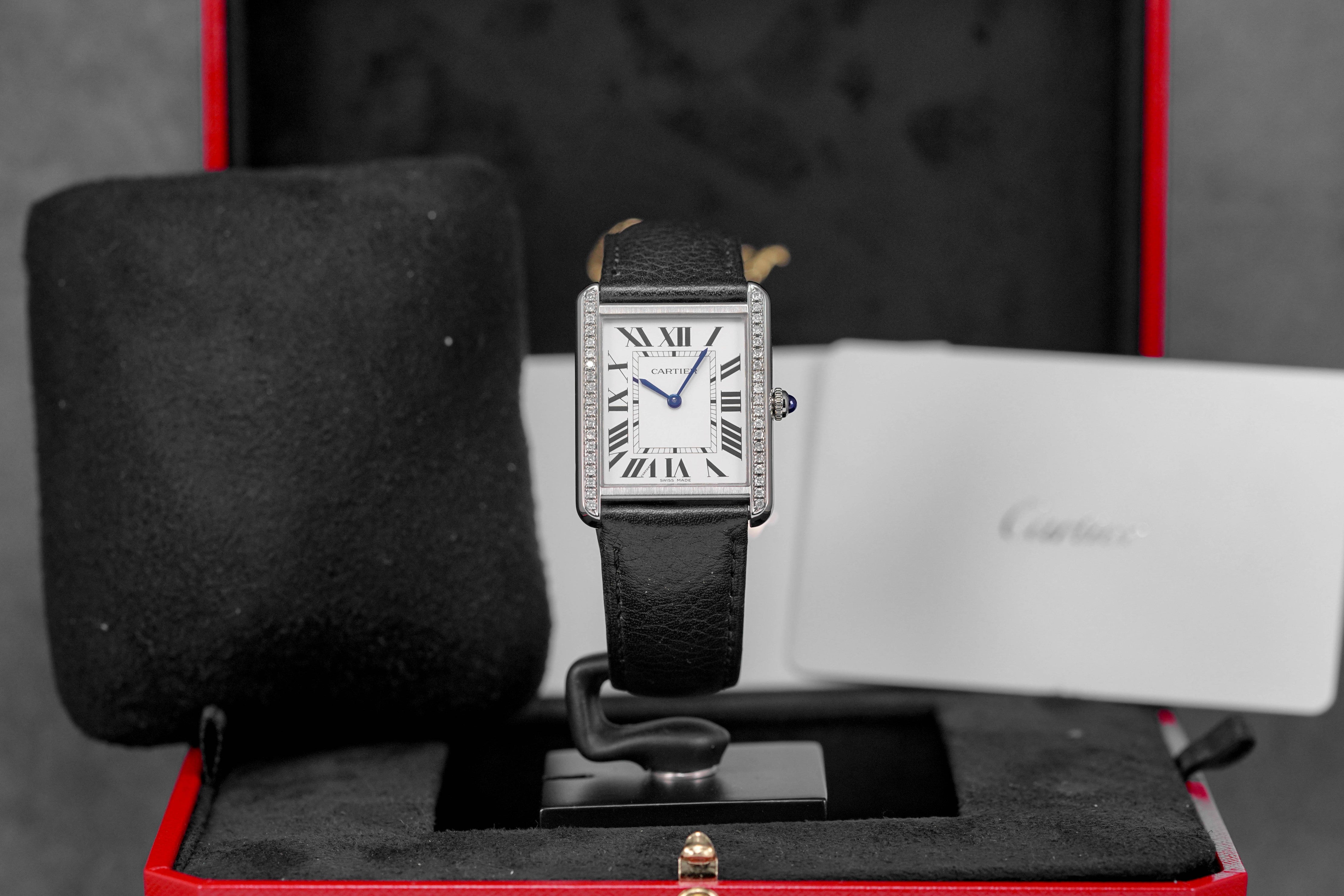 Harga Cartier Tank Solo L Silver Indonesia