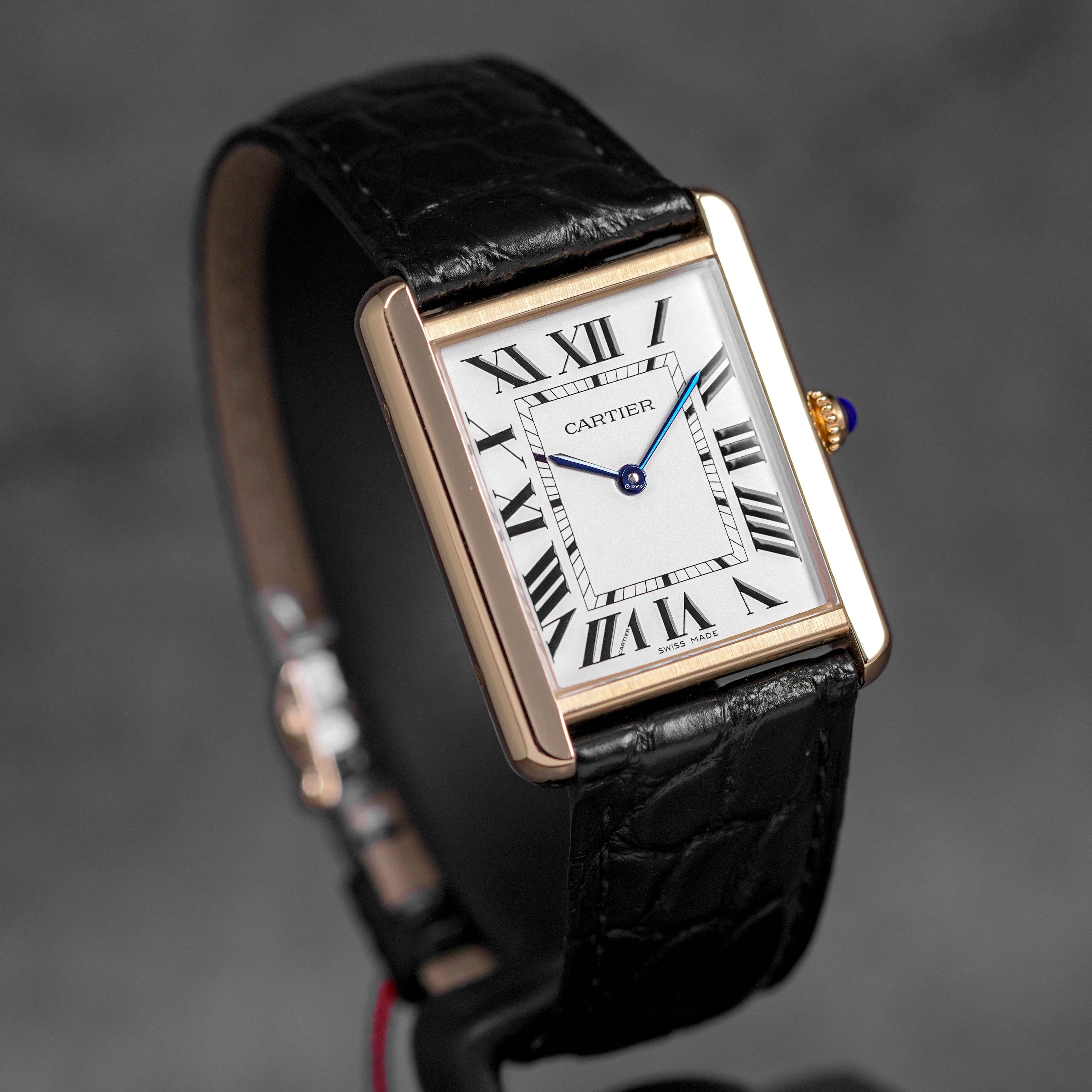 Harga Cartier Tank Solo L Yellowgold Silver