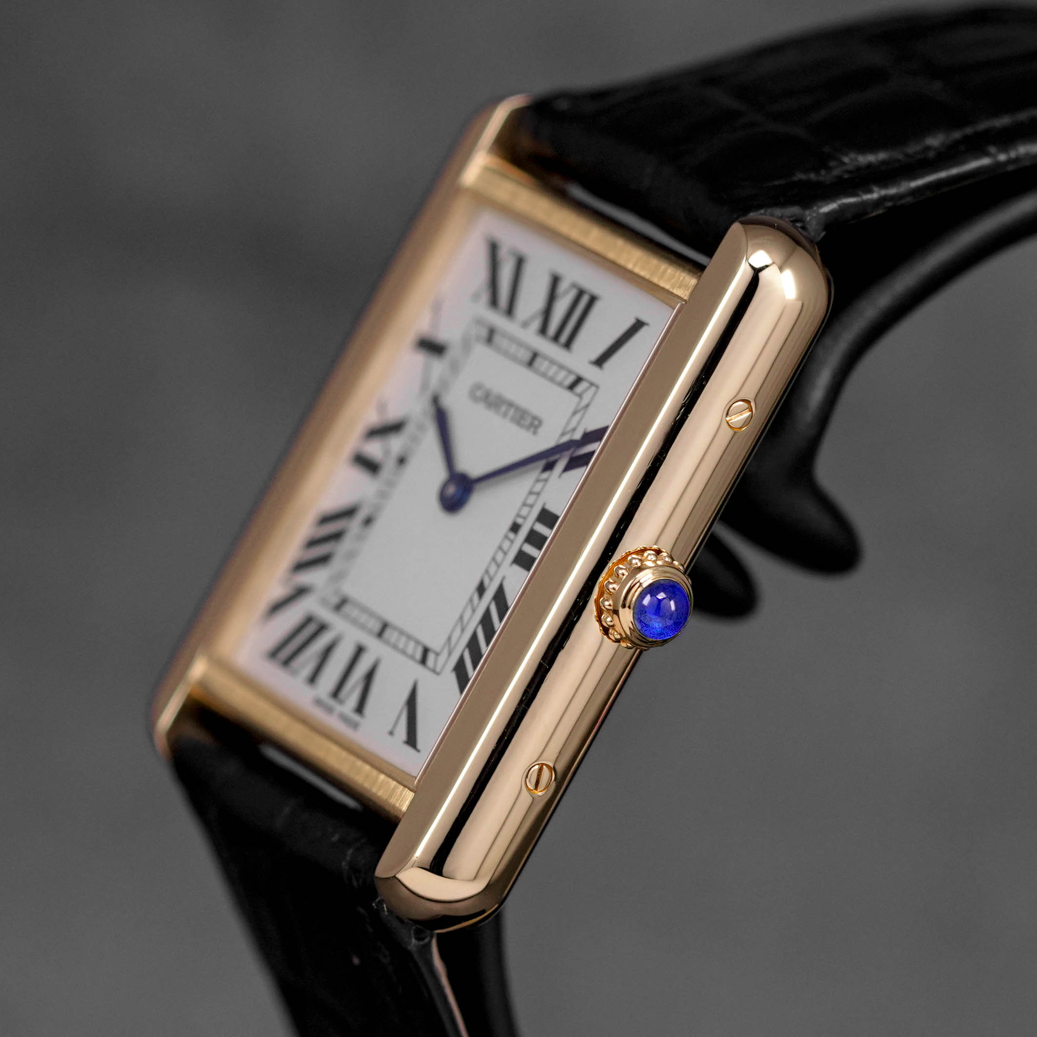 Harga Cartier Tank Solo L Yellowgold Silver