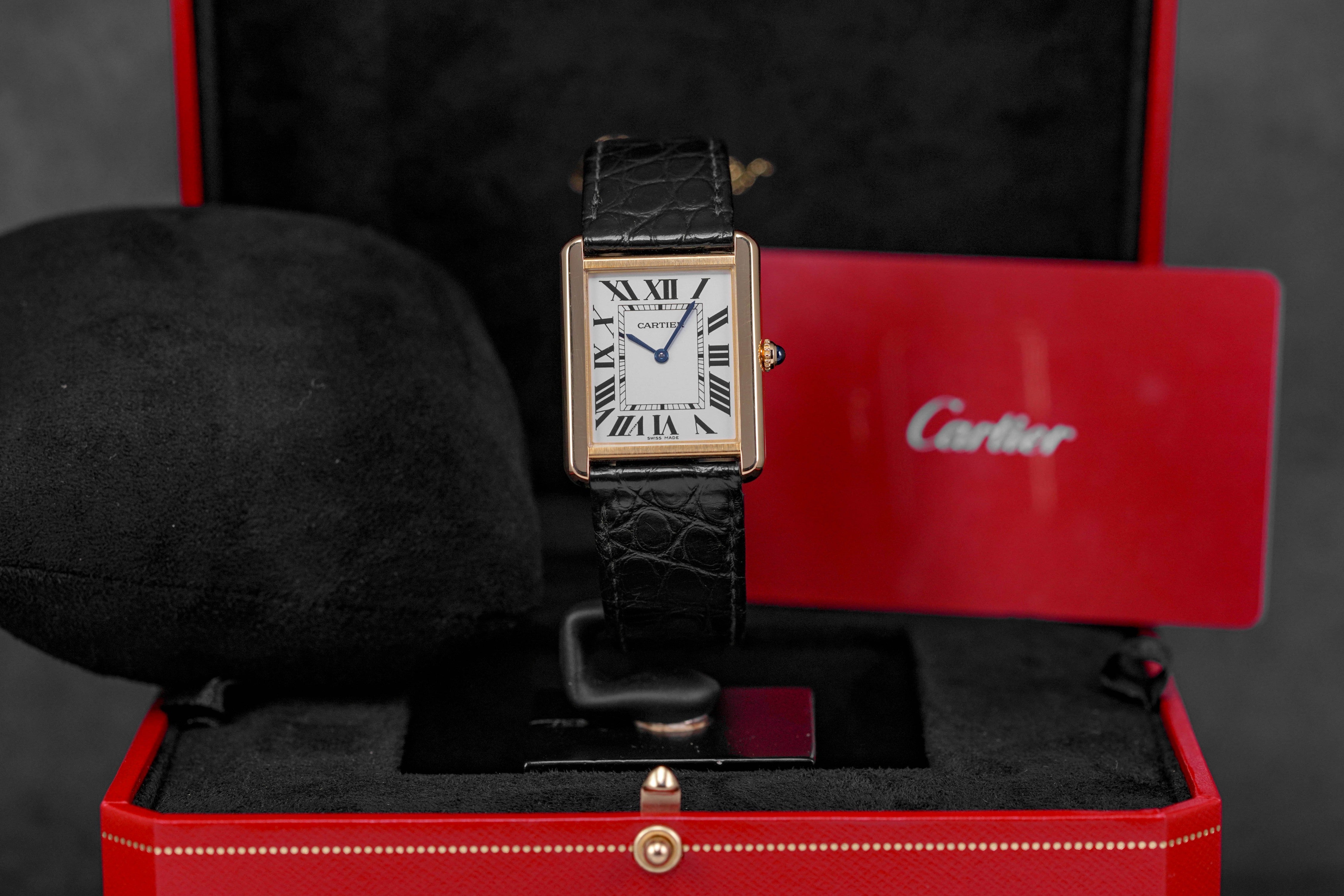 Harga Cartier Tank Solo L Yellowgold