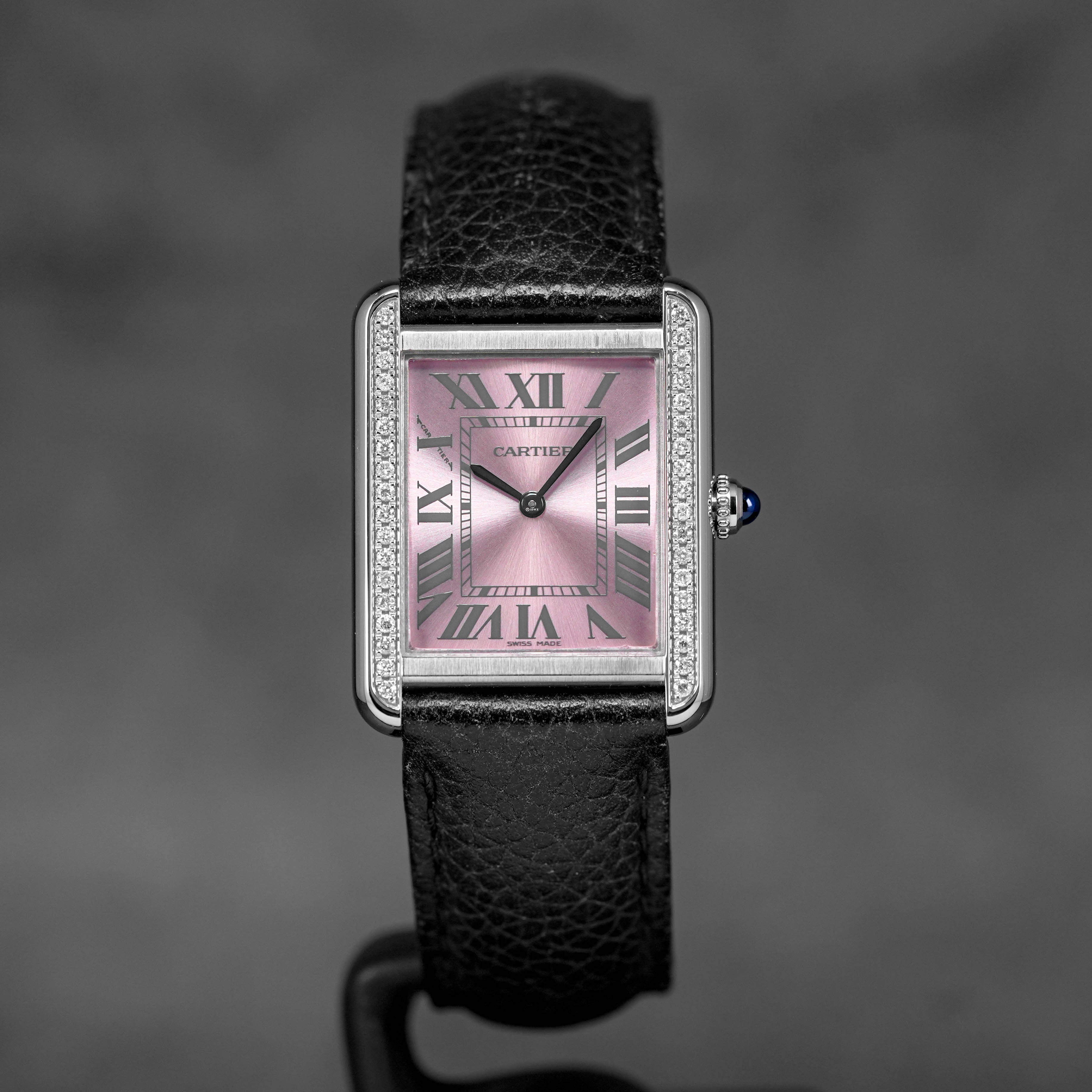 Harga Cartier Tank Solo S Pink Diamond