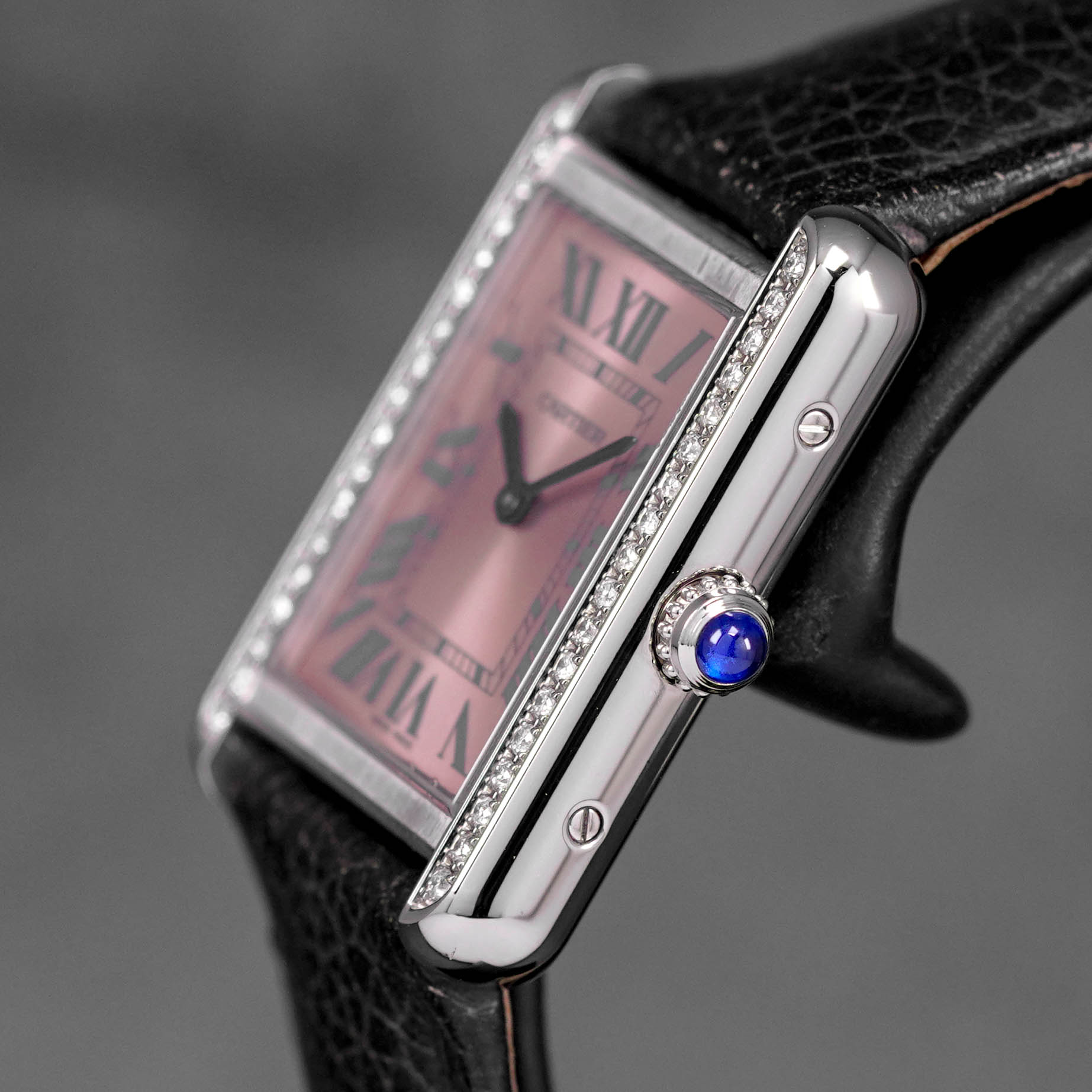 Harga Cartier Tank Solo S Pink Diamond