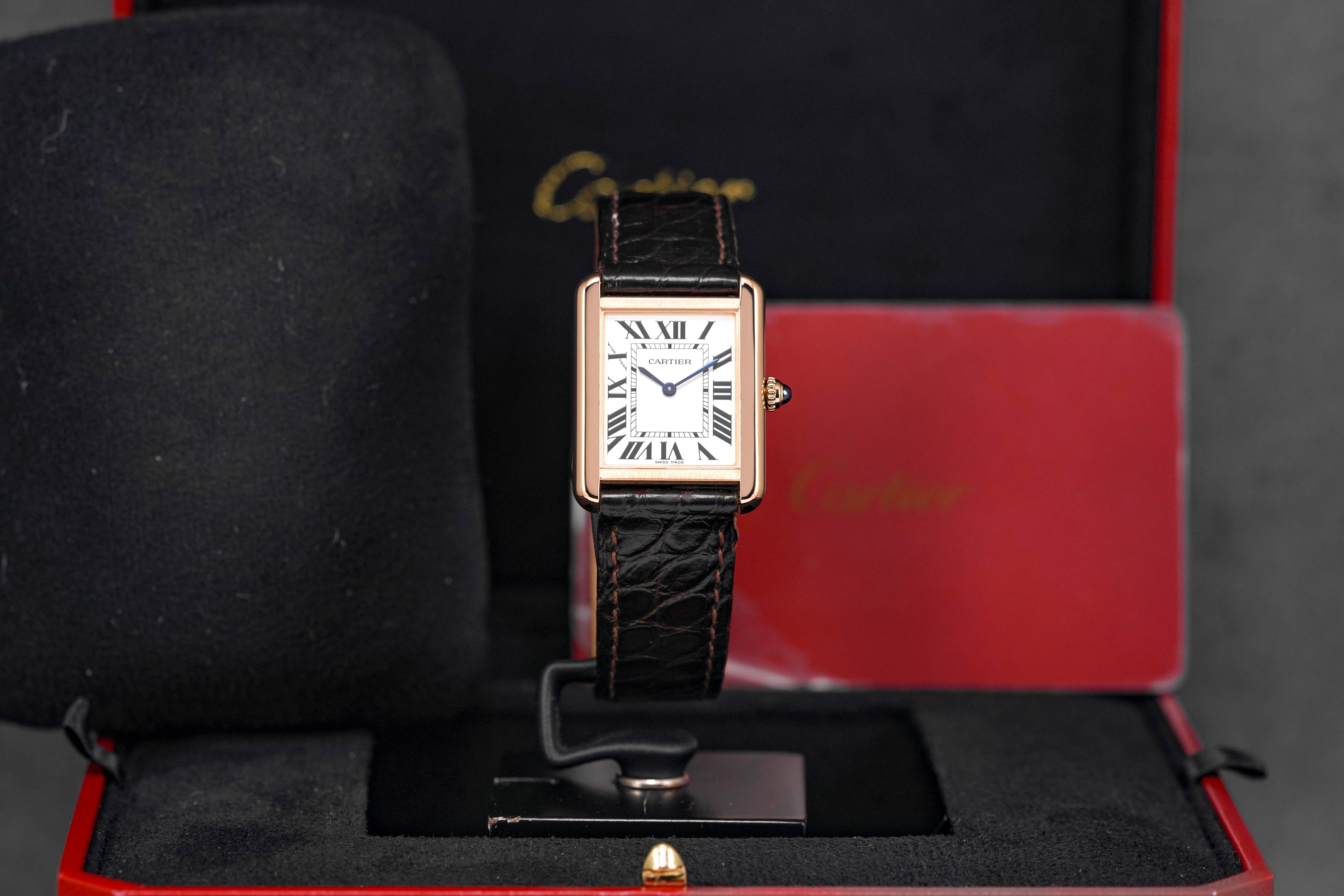 Harga Cartier Tank Solo S Rosegold