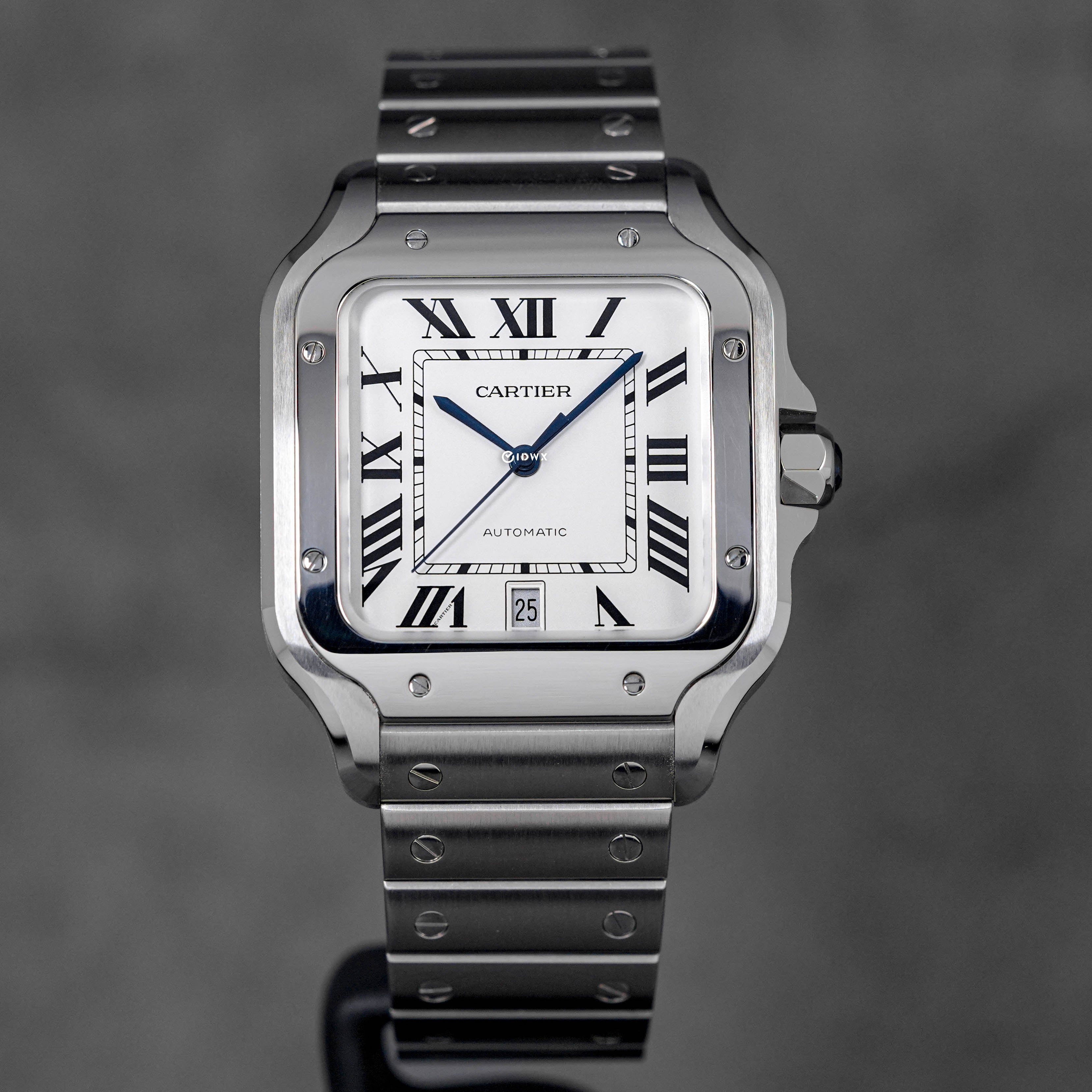 SANTOS DE CARTIER L WHITE DIAL (2023)