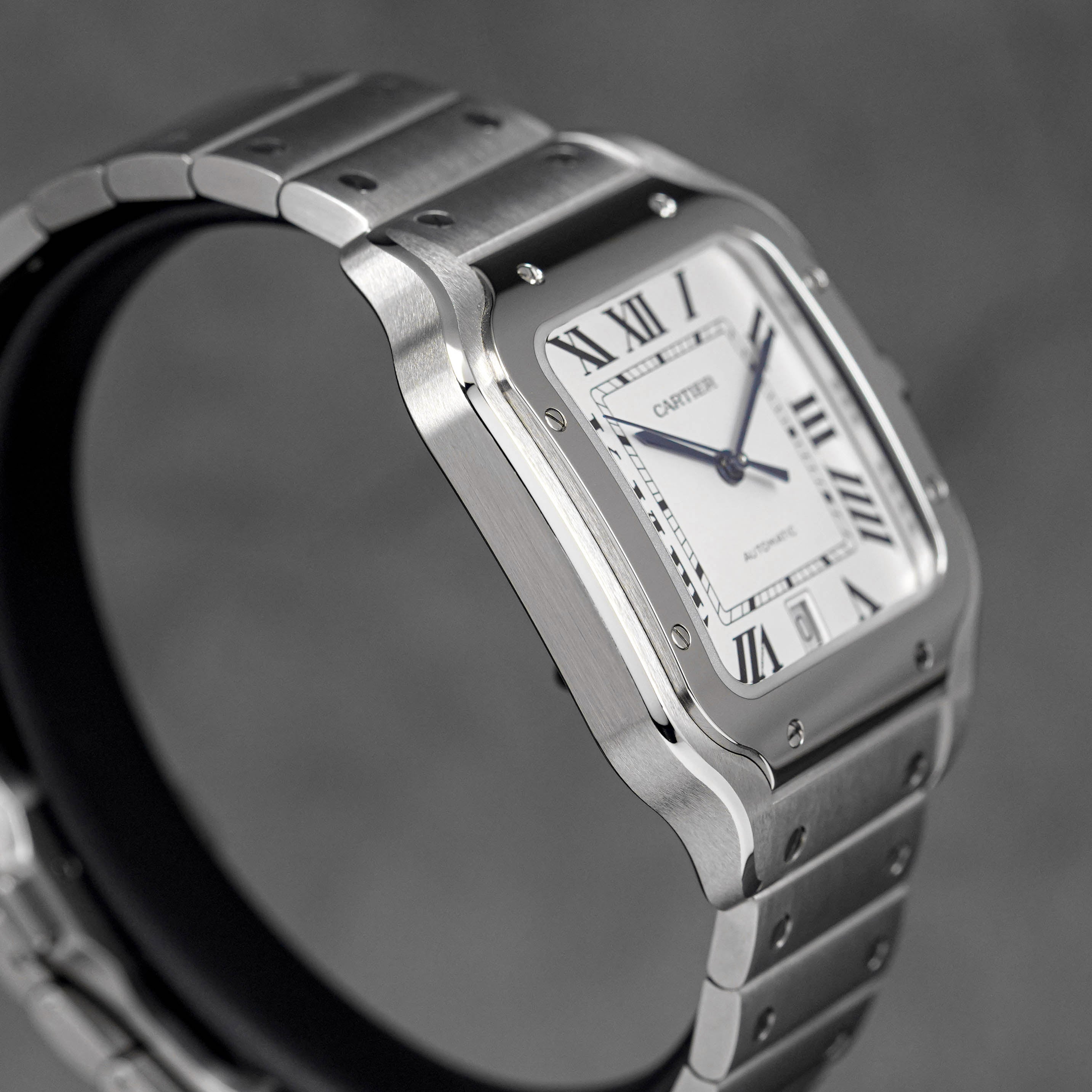CARTIER SANTOS DE CARTIER L WHITE DIAL (2024) - IDWX