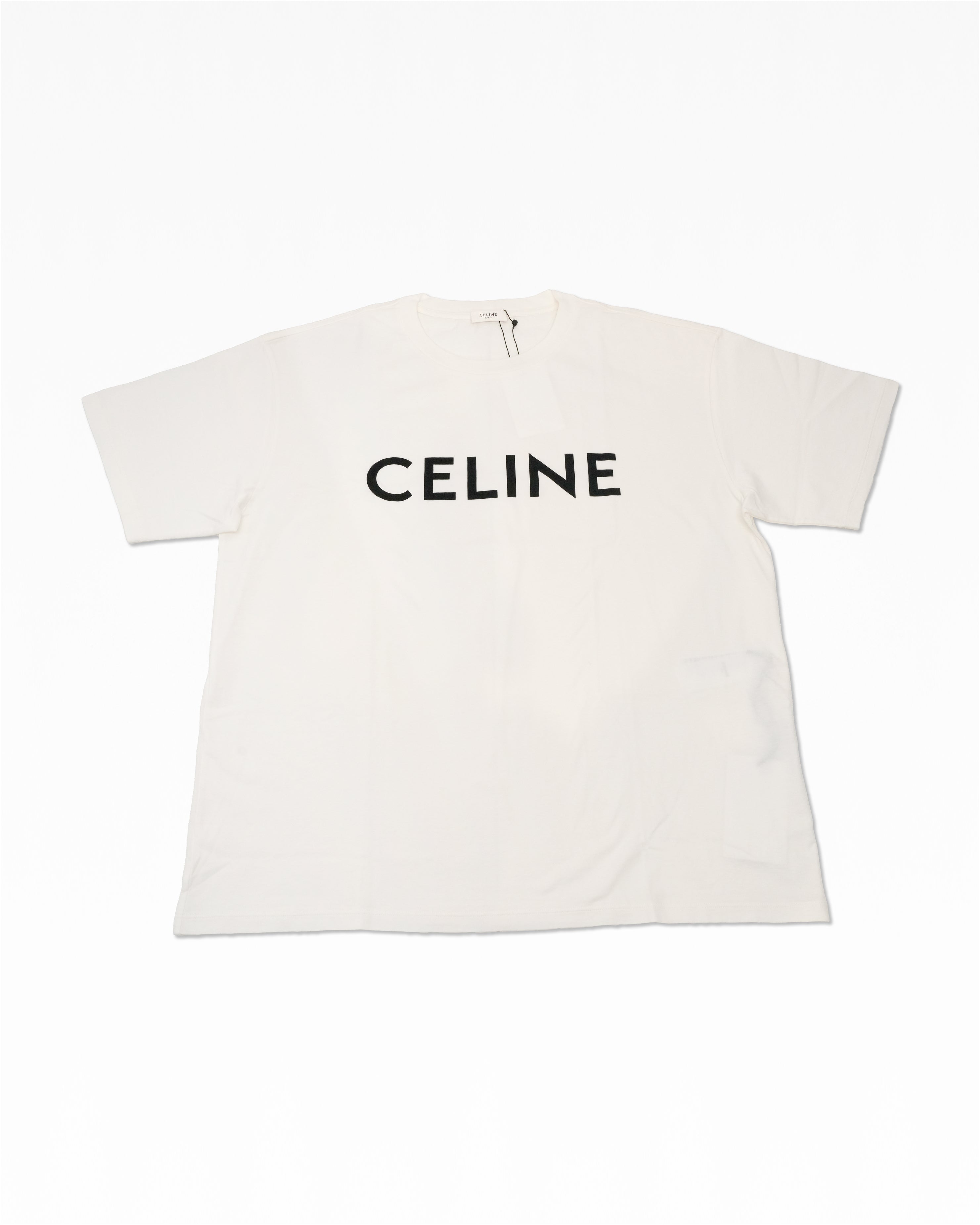 LOOSE T-SHIRT IN COTTON L JERSEY WHITE