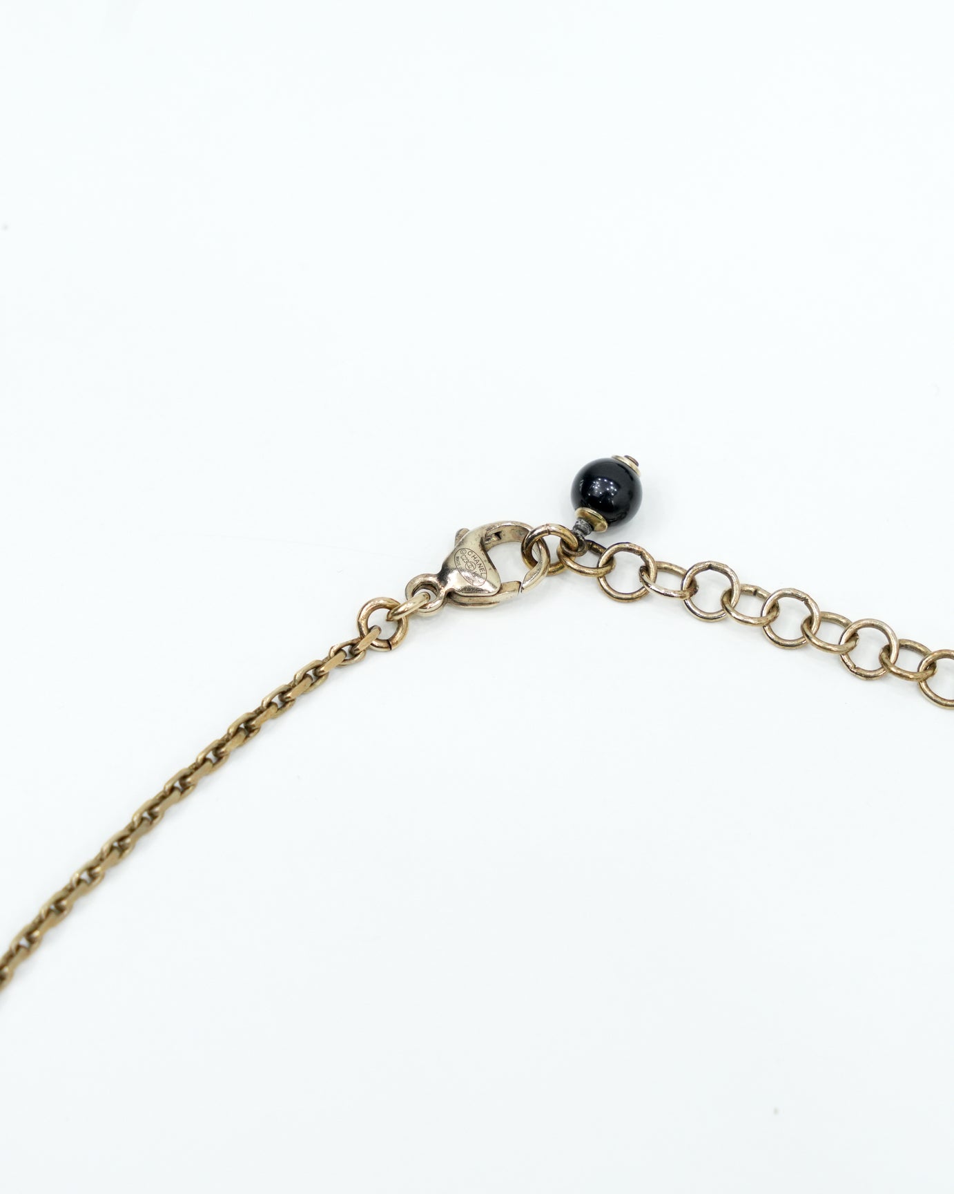 23K NECKLACE WITH CC LOGO (STAR-BALL)
