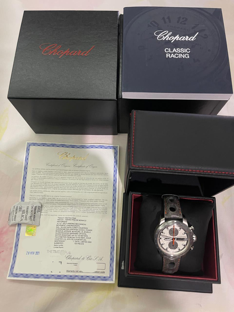 GRAND PRIX DE MONACO HISTORIQUE TITANIUM SILVER DIAL LIMITED EDITION (2021)