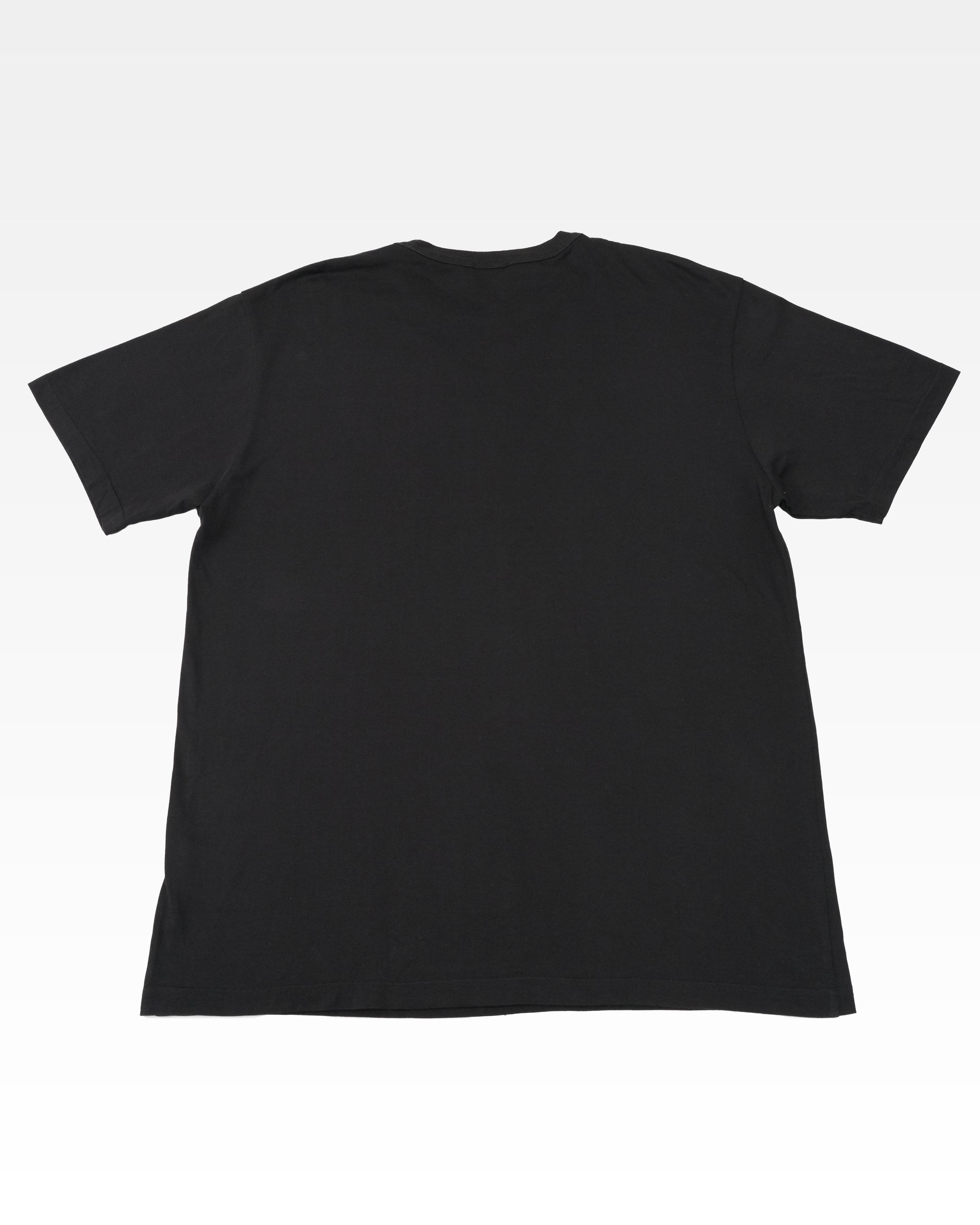 ATELIER LOGO COTTON T-SHIRT BLACK 21SS