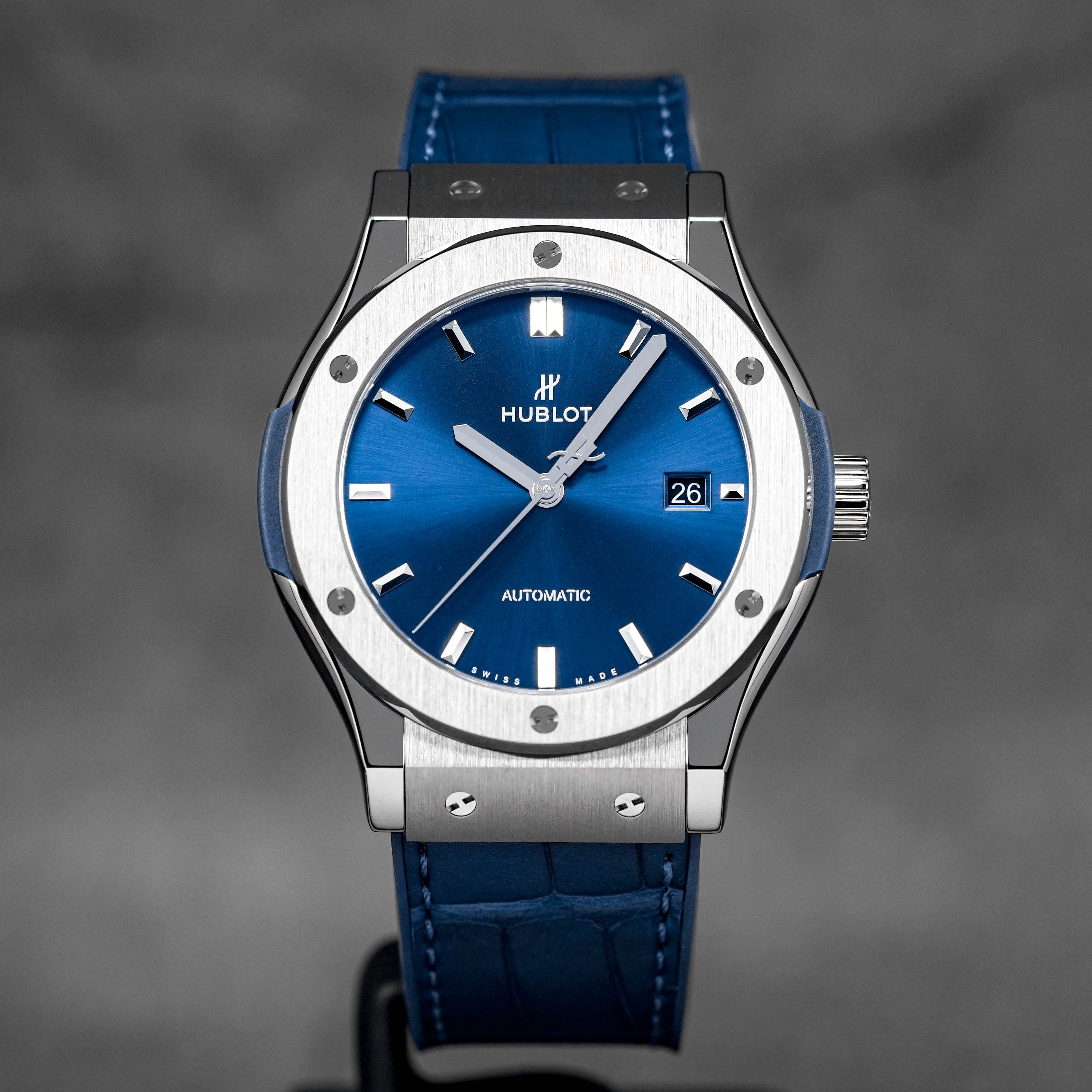 542 Nx 7170 Hublot Classic Fusion 42mm Blue HUBLOT CLASSIC FUSION