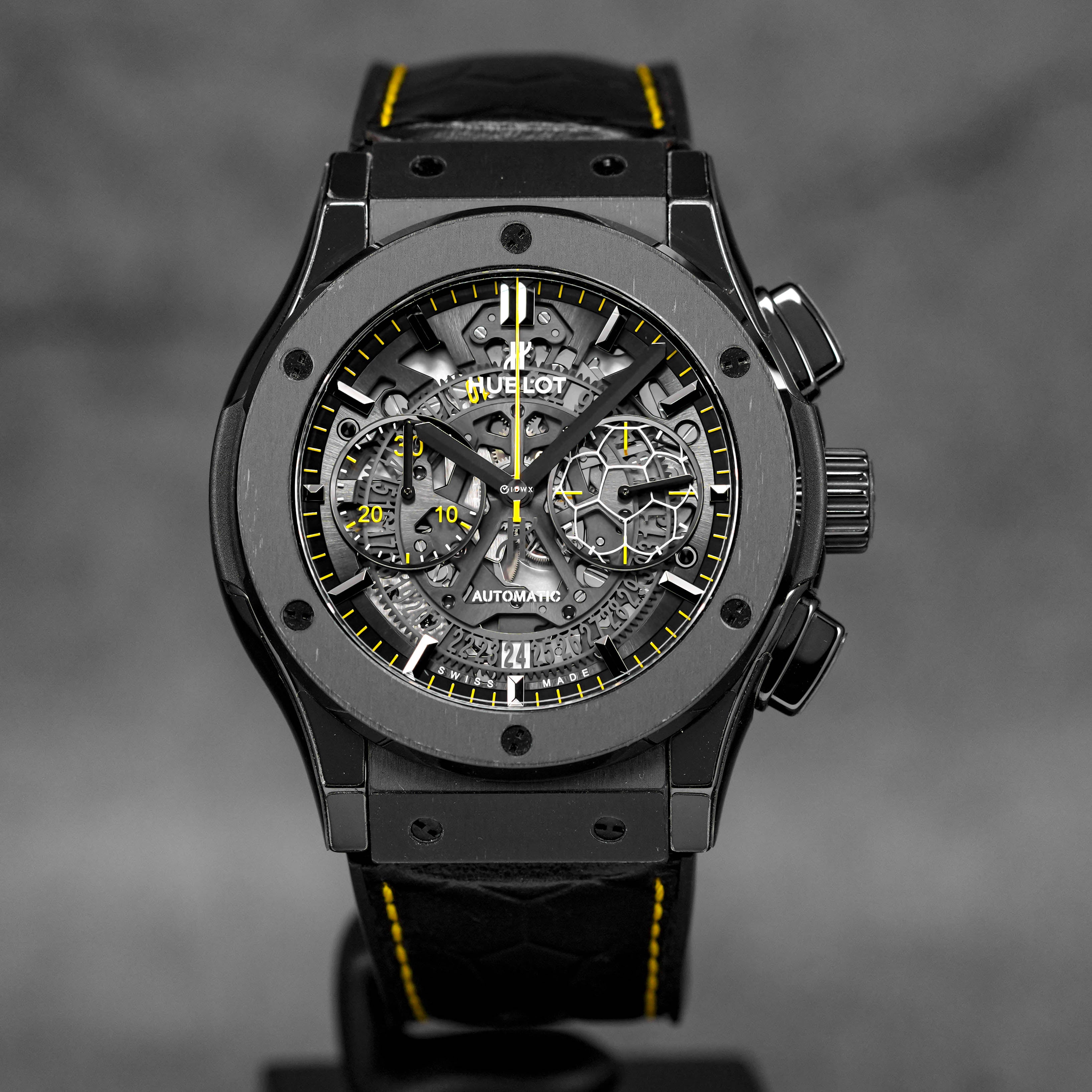 HUBLOT CLASSIC FUSION CERAMIC AEROFUSION 45MM PELE LIMITED EDITION 2014 IDWX