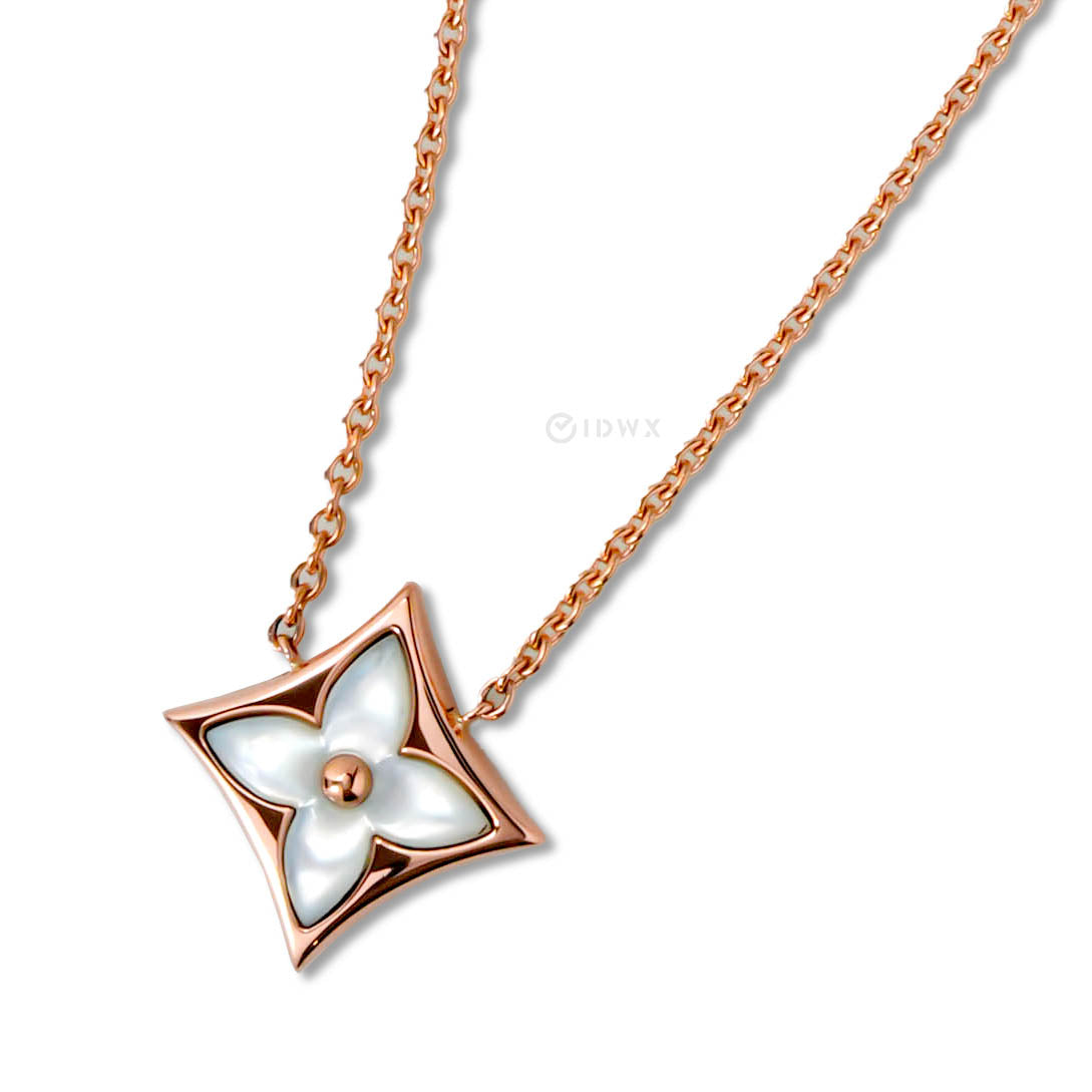 Color Blossom Star Necklace